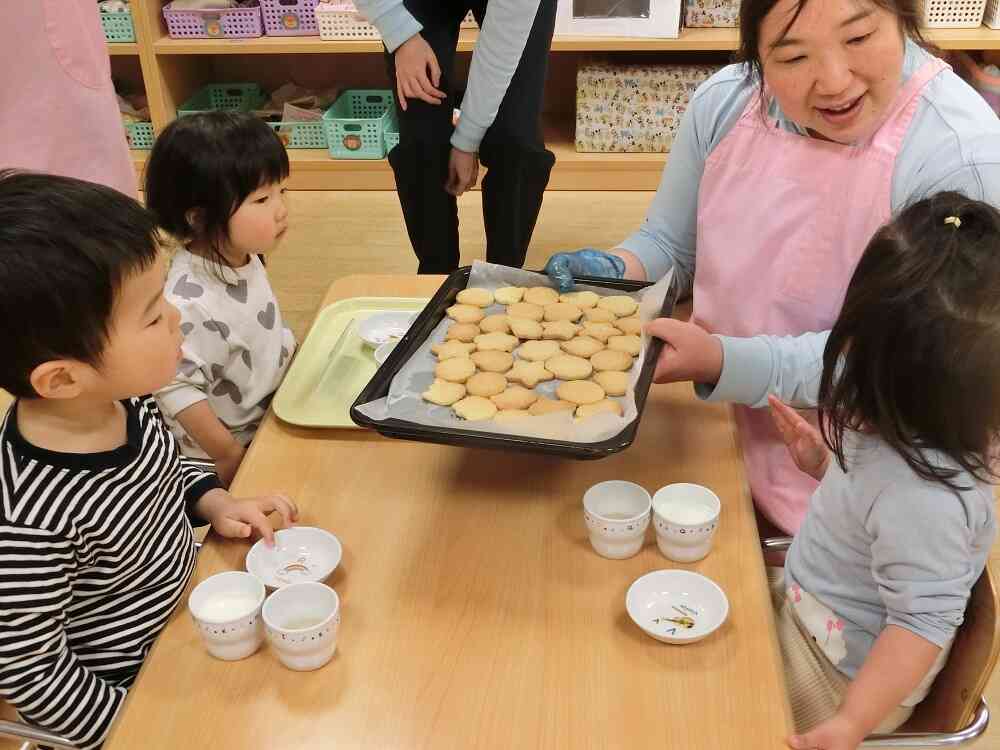 美味しそうに焼けたね！どれにする？