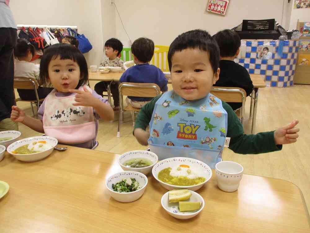 今日は節分メニュー♪