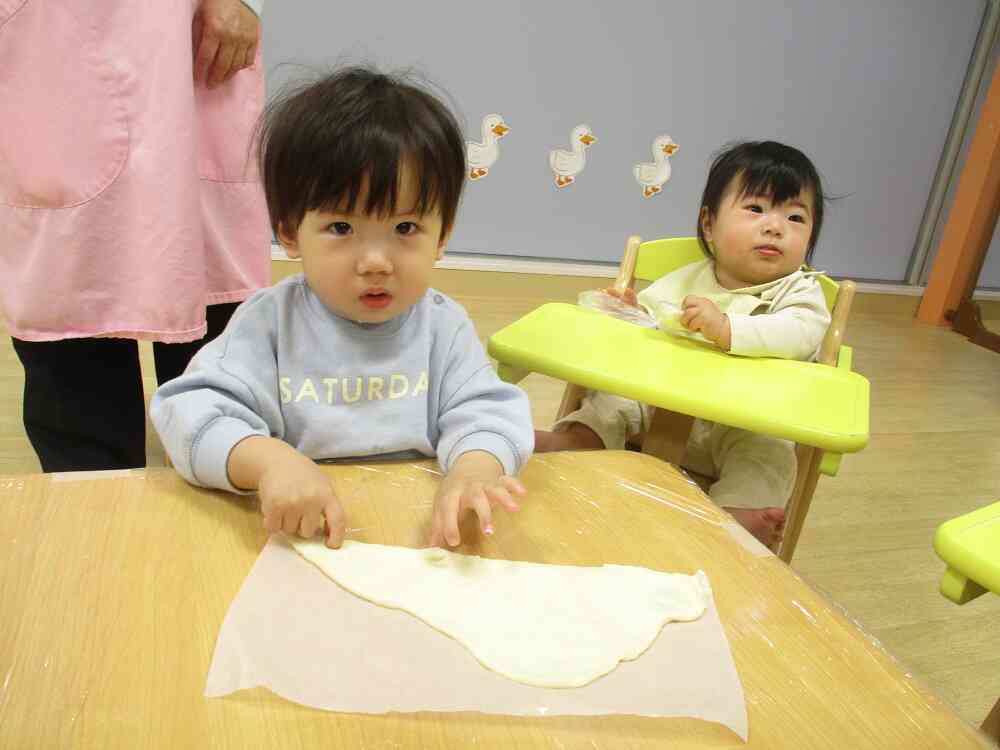 ひよこ組さんも一緒にしたよ♪