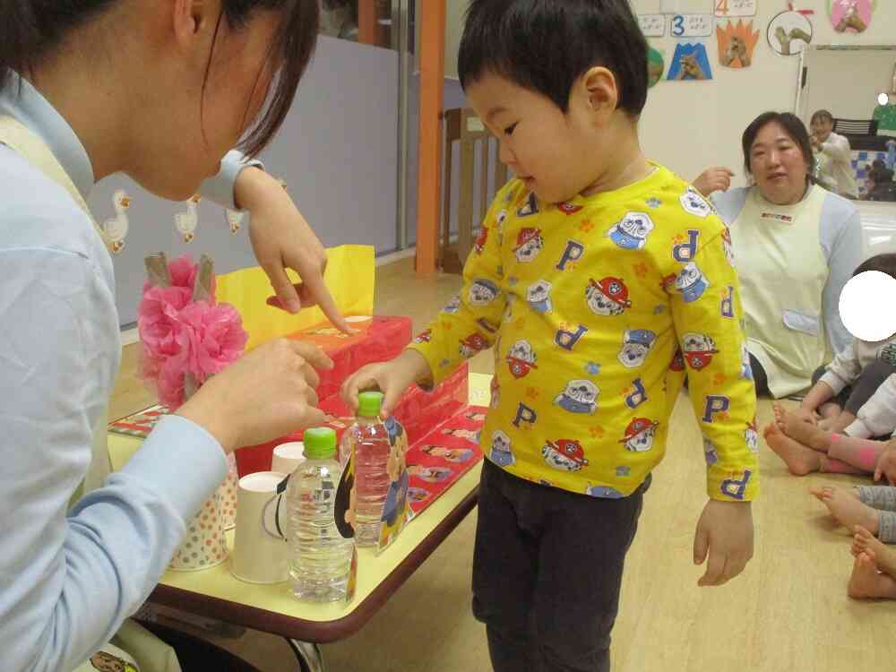 自分たちで飾ってみよう！