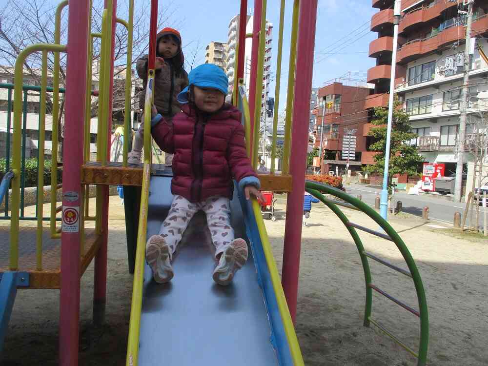 お散歩へレッツゴー！