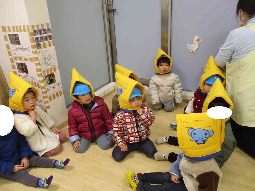 ☆避難訓練と戸外遊び☆