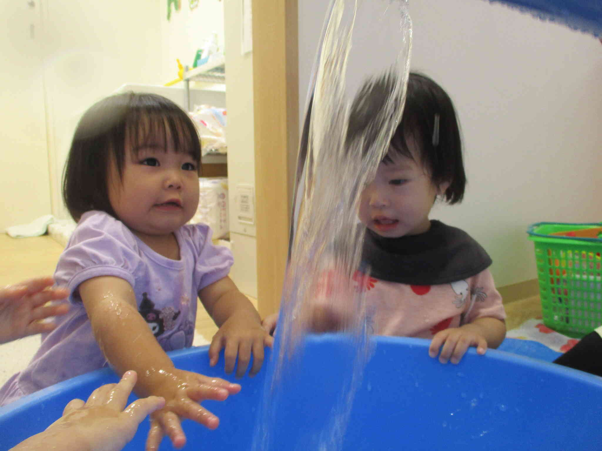 水、入りま～す