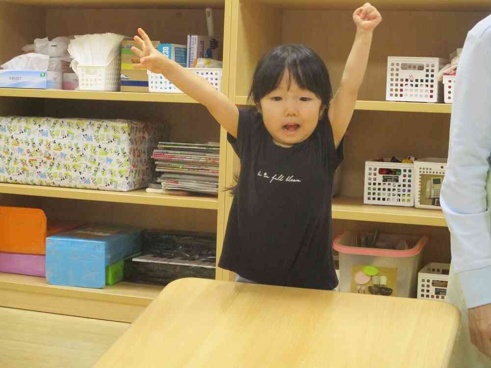 やったー！私の勝ち～！