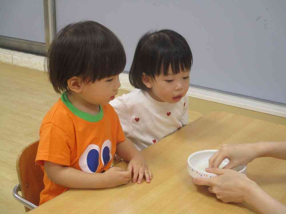 お米研ぎに挑戦！（食育）