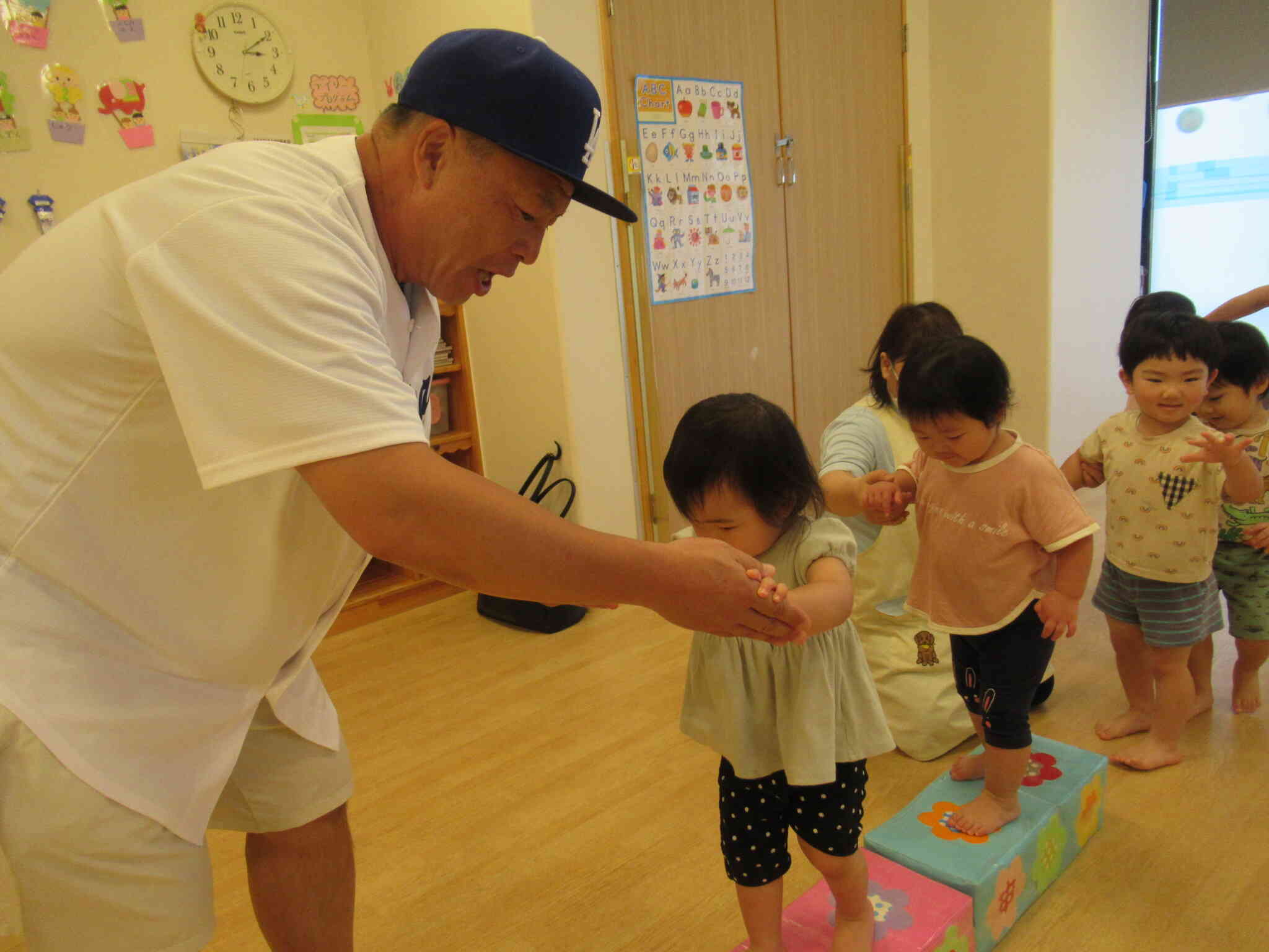 「ノリノリ先生、見ててね！」