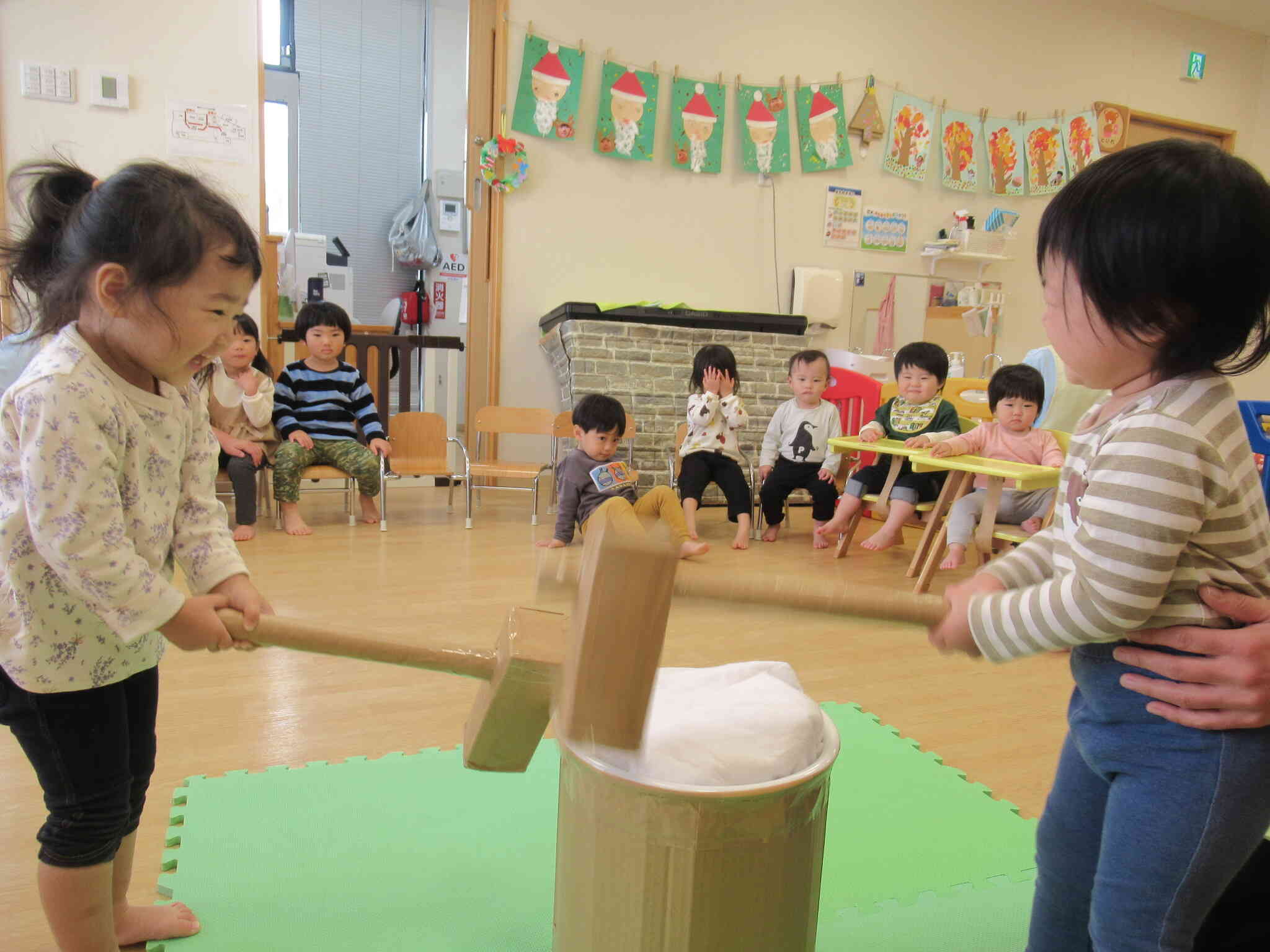 美味しいお餅ができるかな？