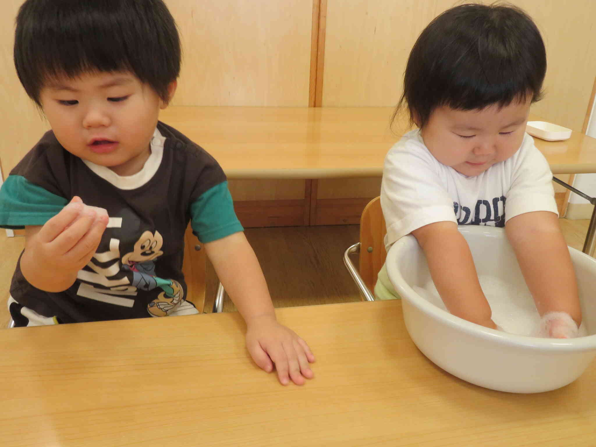 洗濯ごっこ