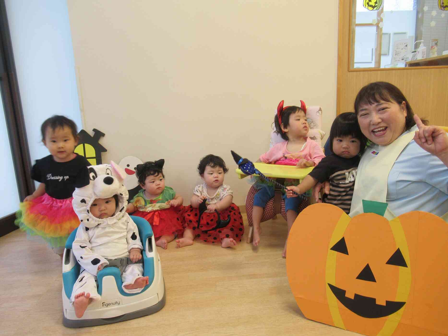 ひよこ組のお友達も