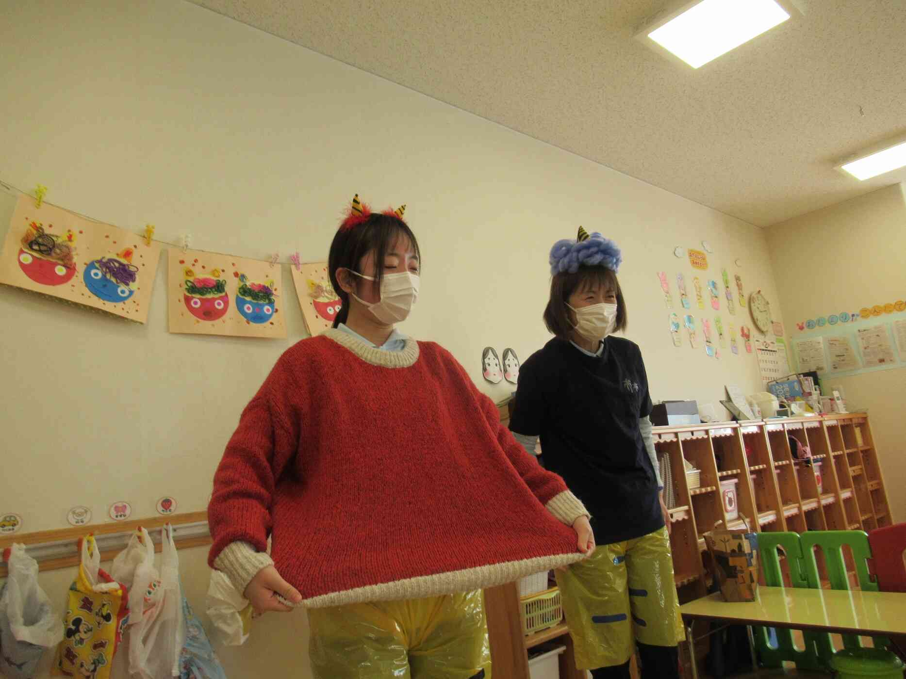 赤鬼さんと青鬼さん