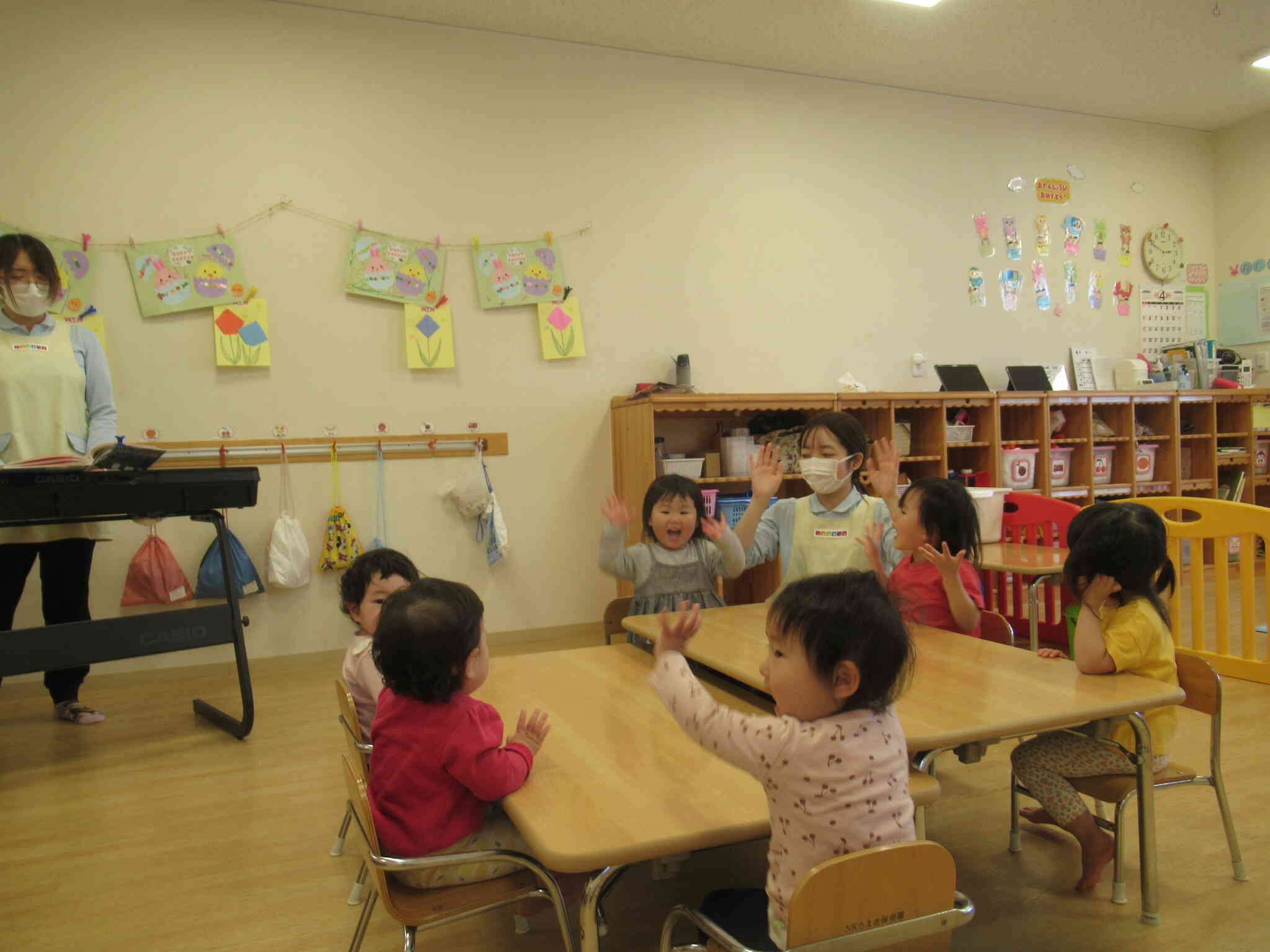 帰りの会にて