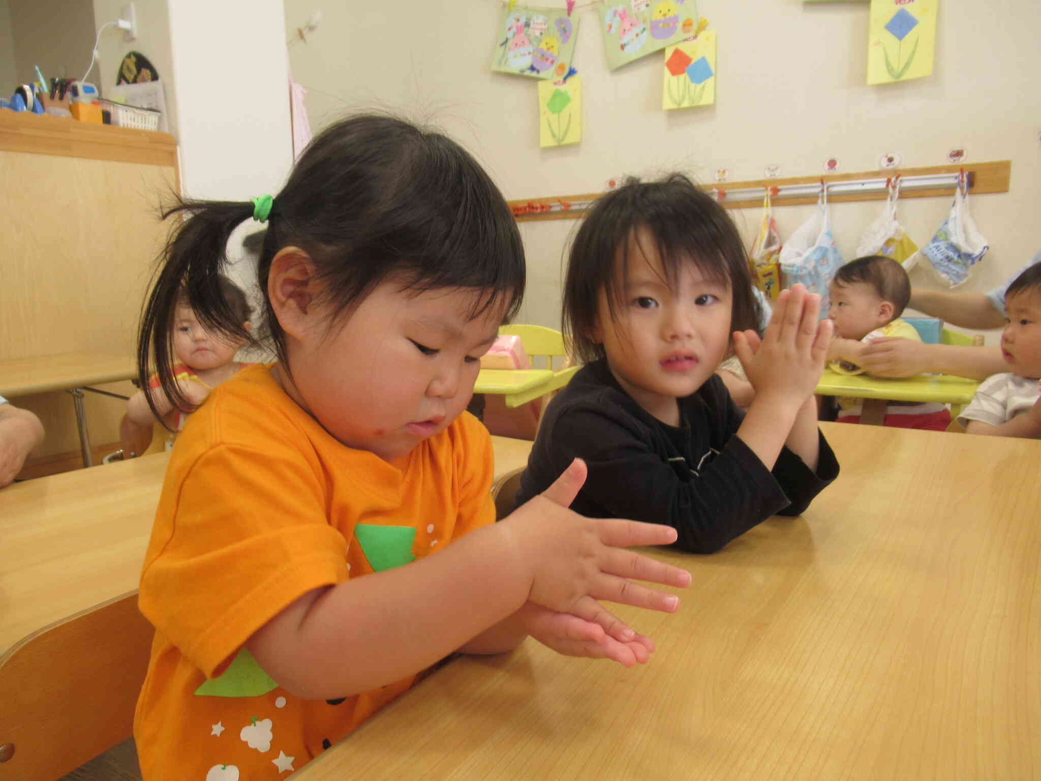 食育(食前食後のあいさつ)