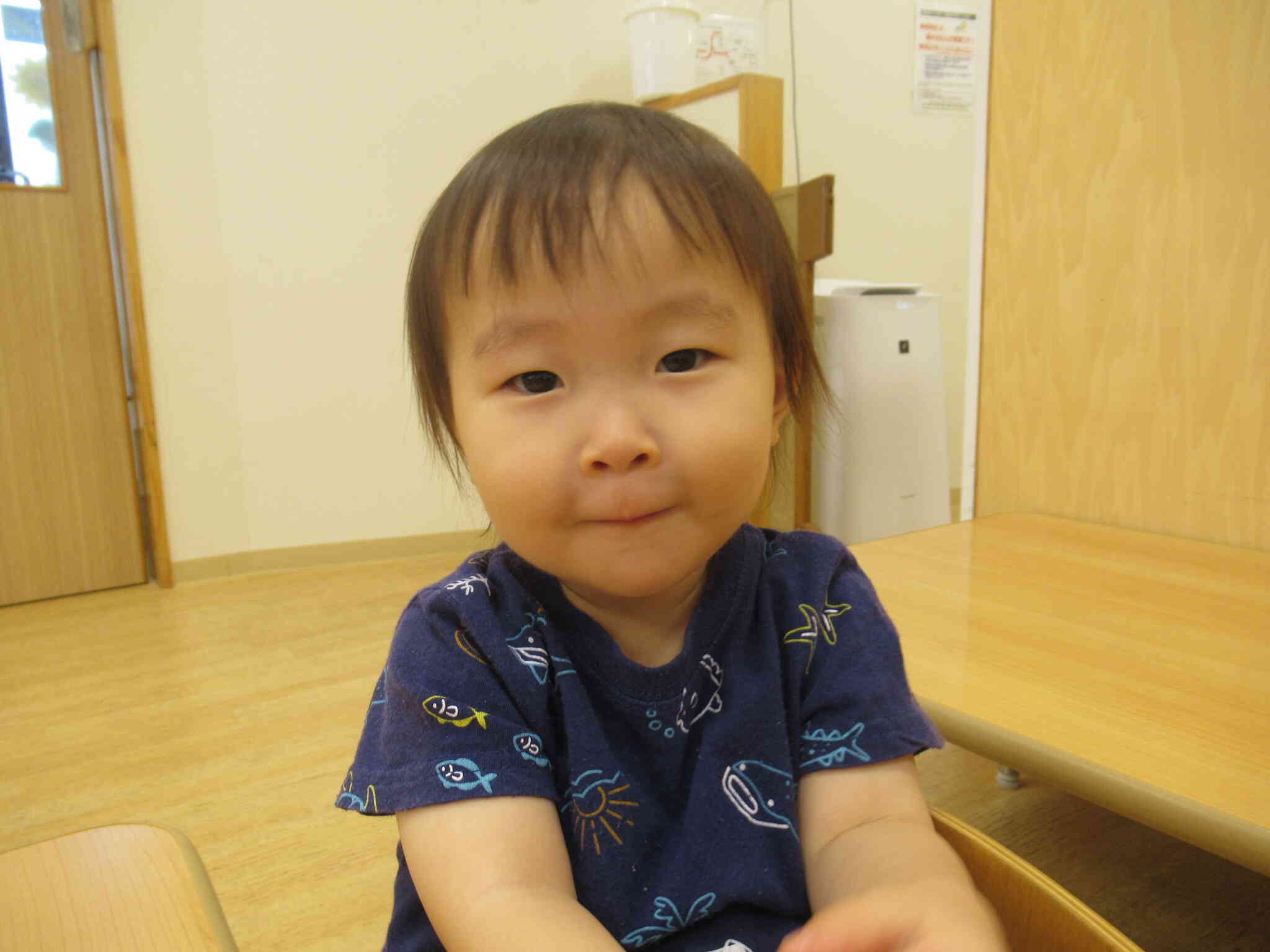 にこにこ笑顔です