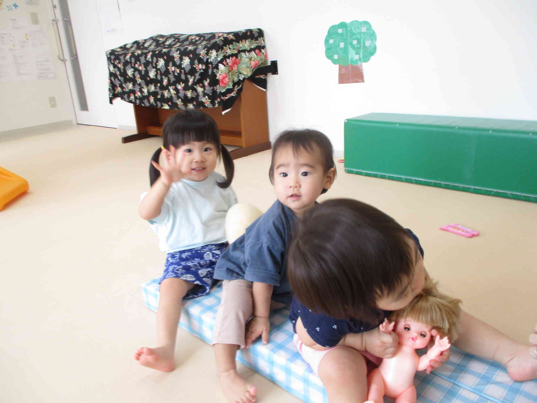 バスごっこ～♪