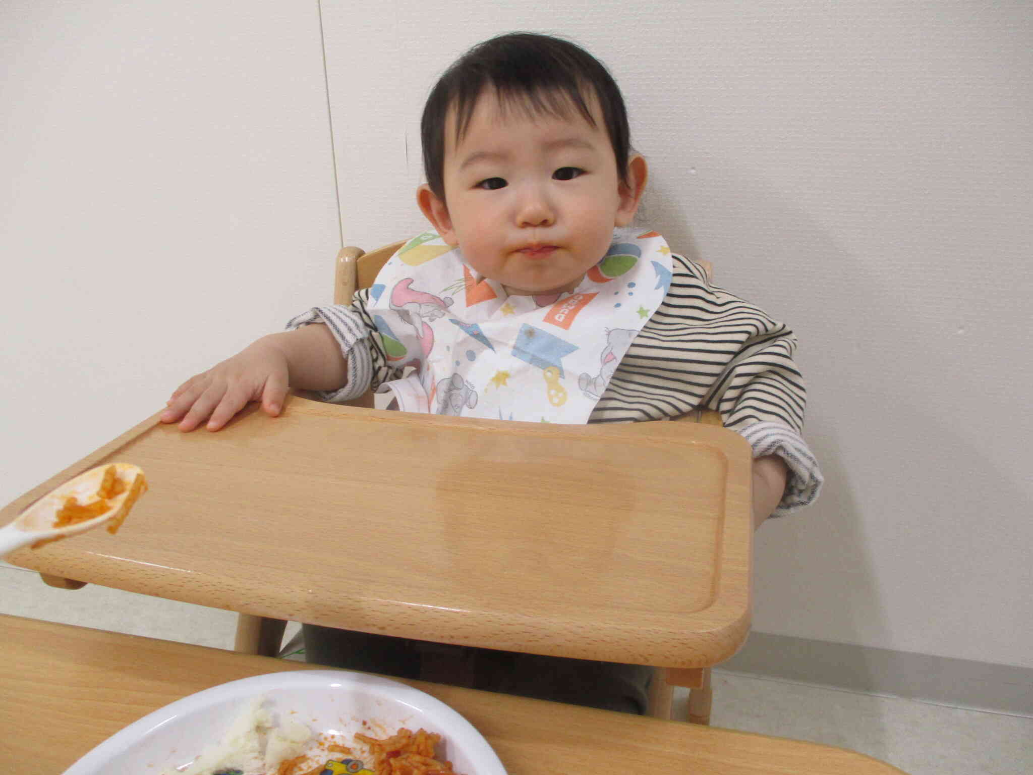 お食事デビュー！
