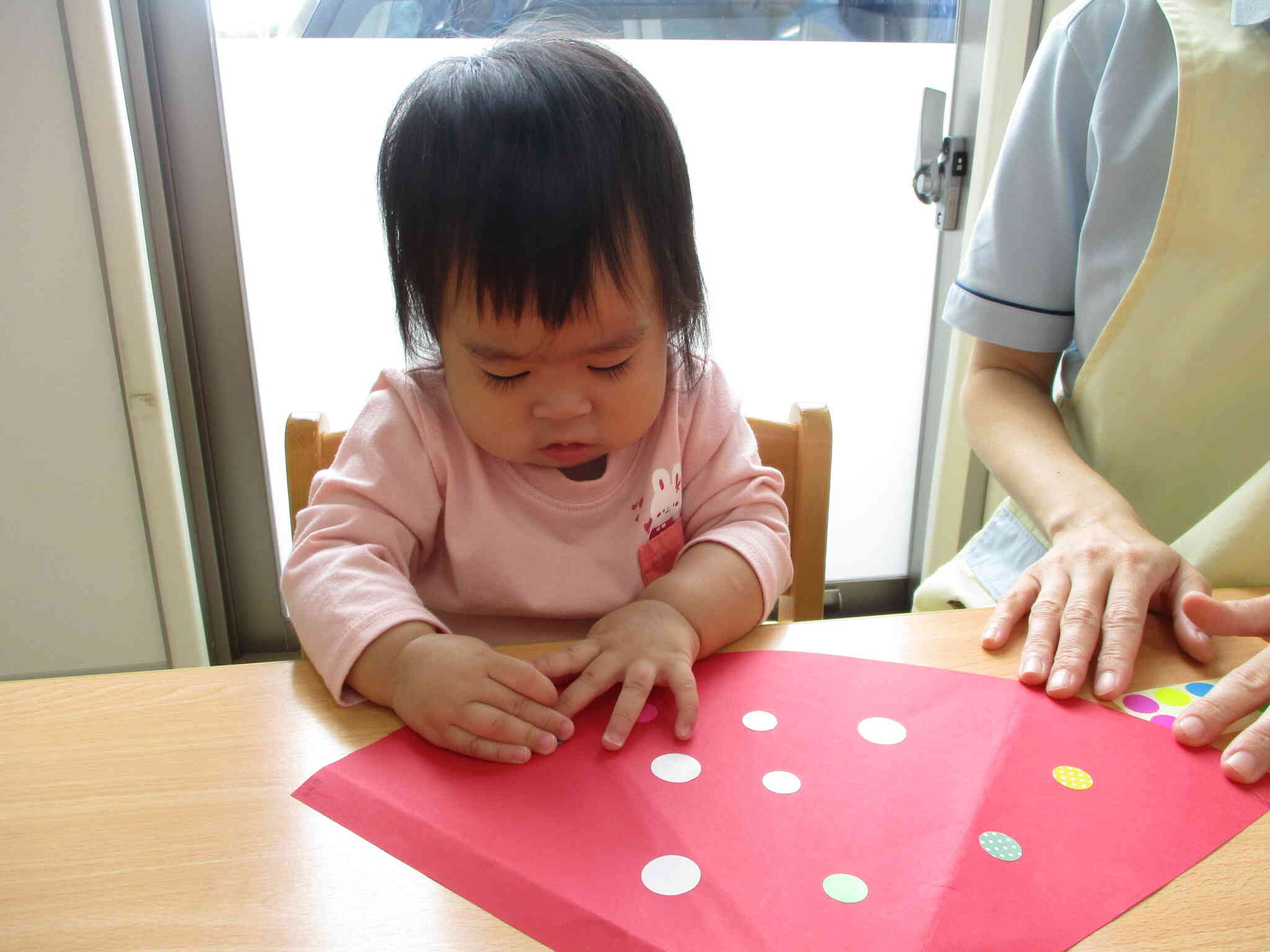 たくさん貼れたね！