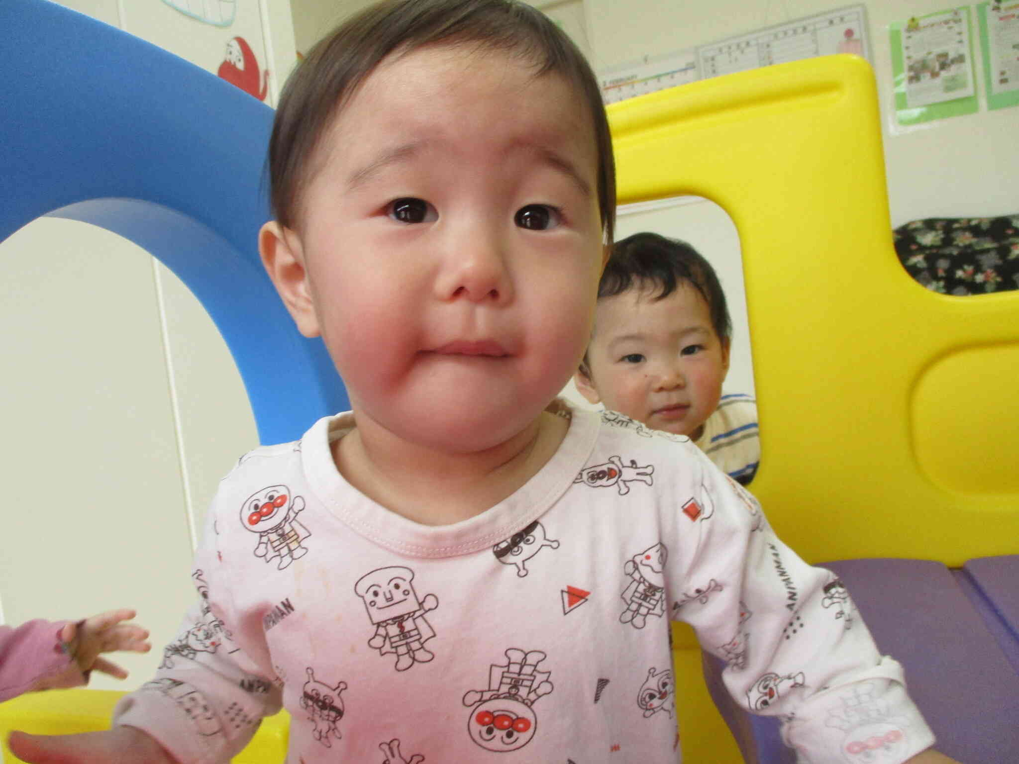 すべり台楽しいよ！