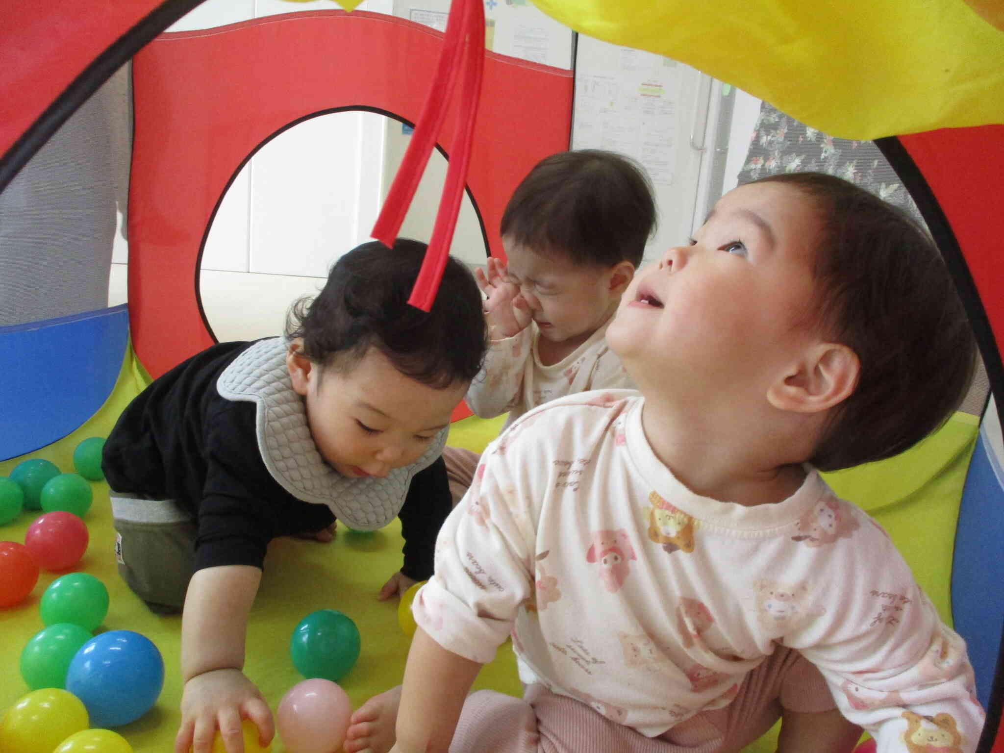 ボールテント♪