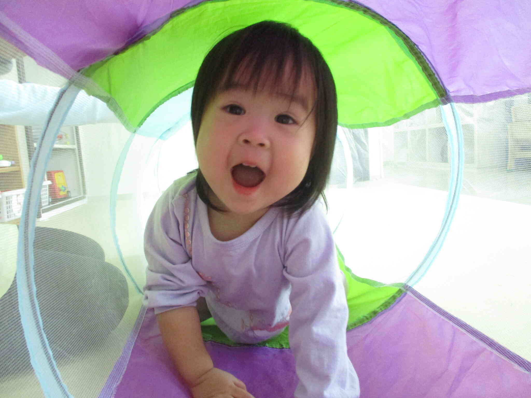 トンネルくぐり！