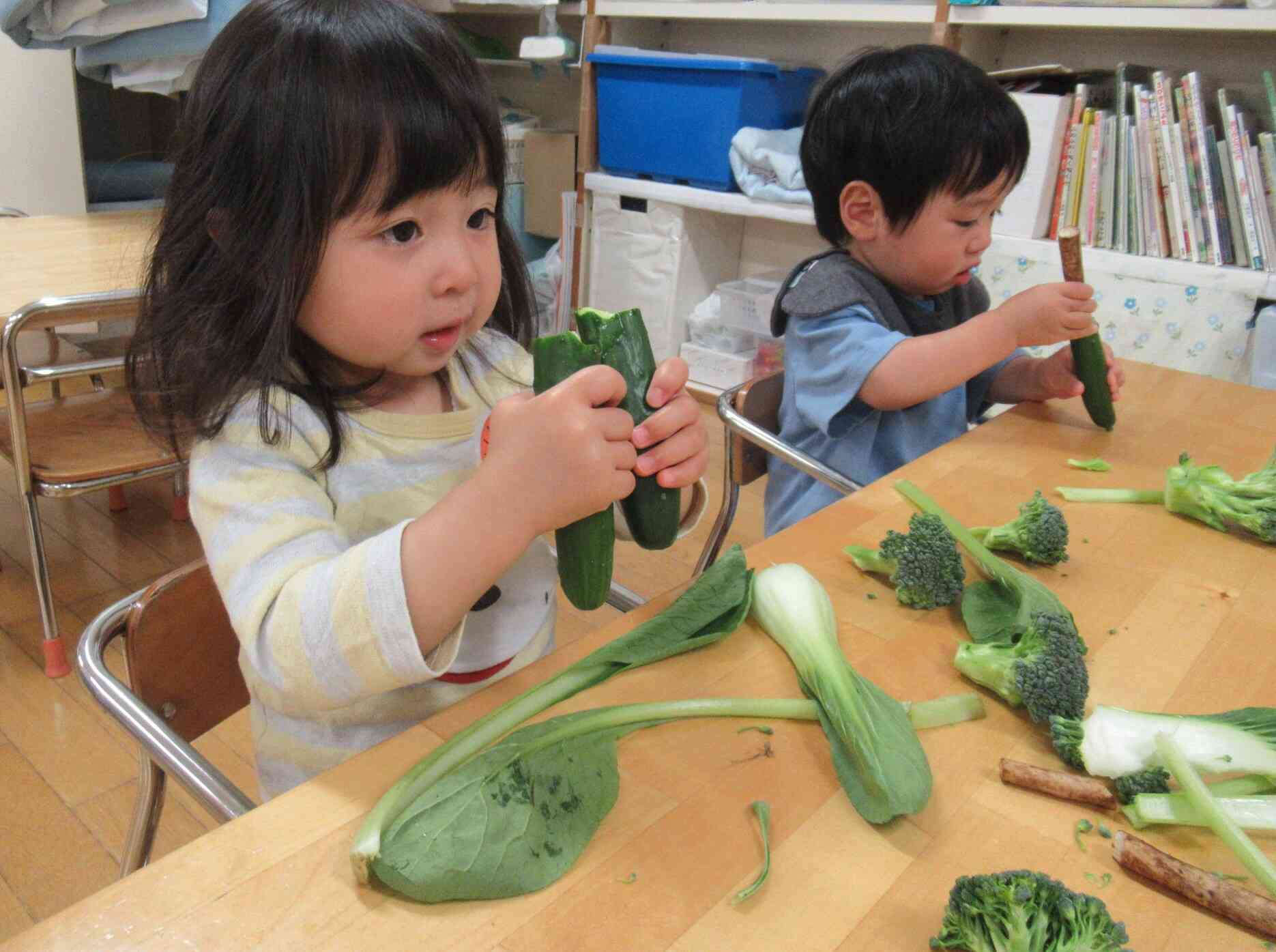 ぱんだ組(1歳児)さんの様子