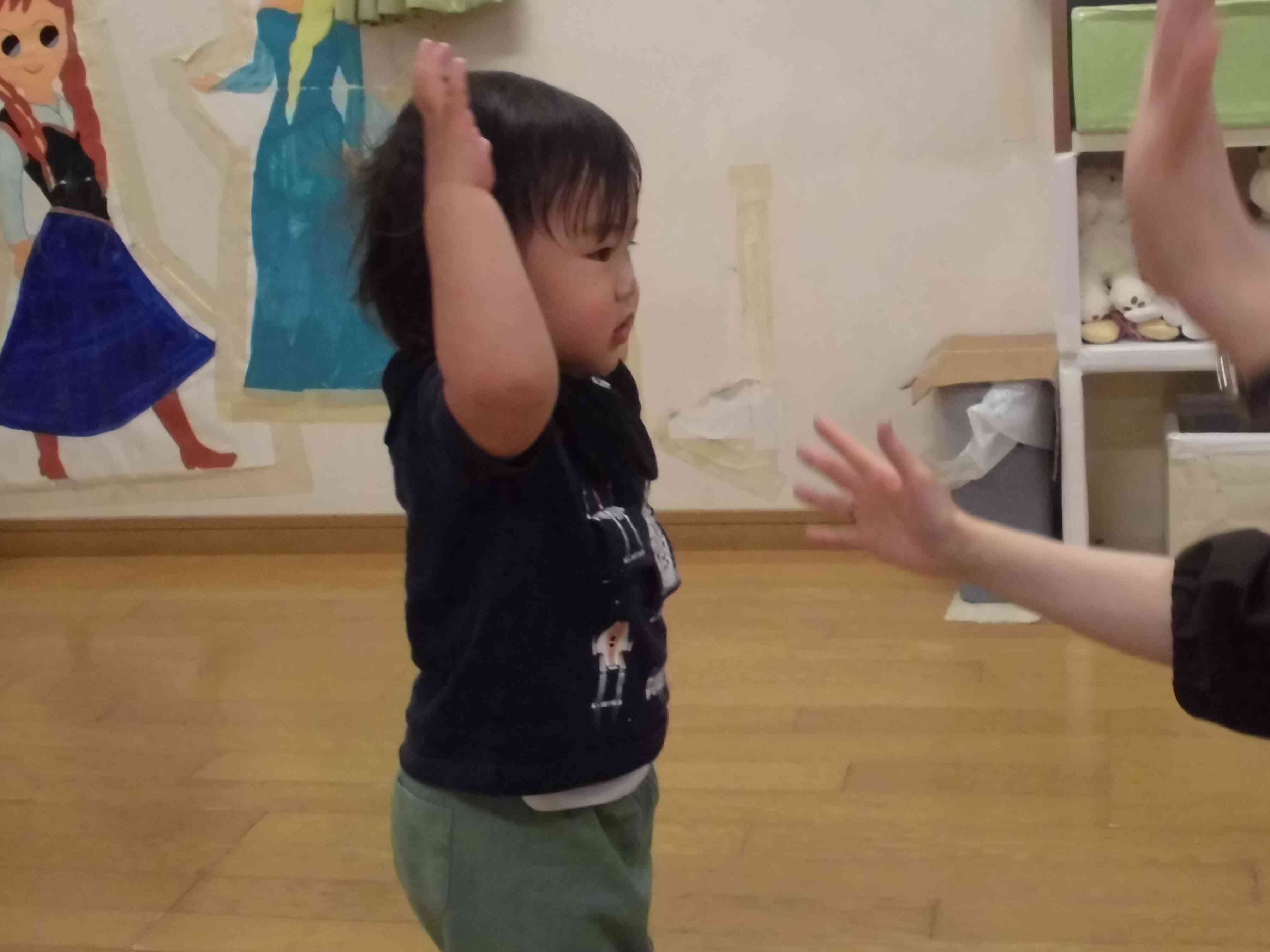 ぱんだ組（1歳児）さんの様子