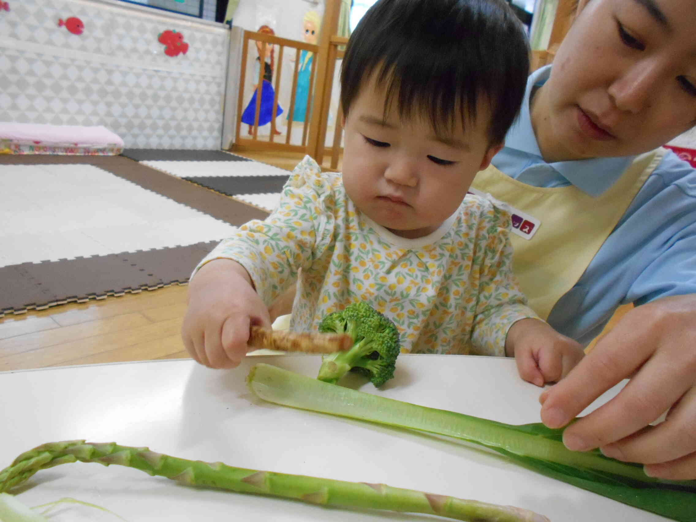 うさぎ組（0歳児）さんの様子