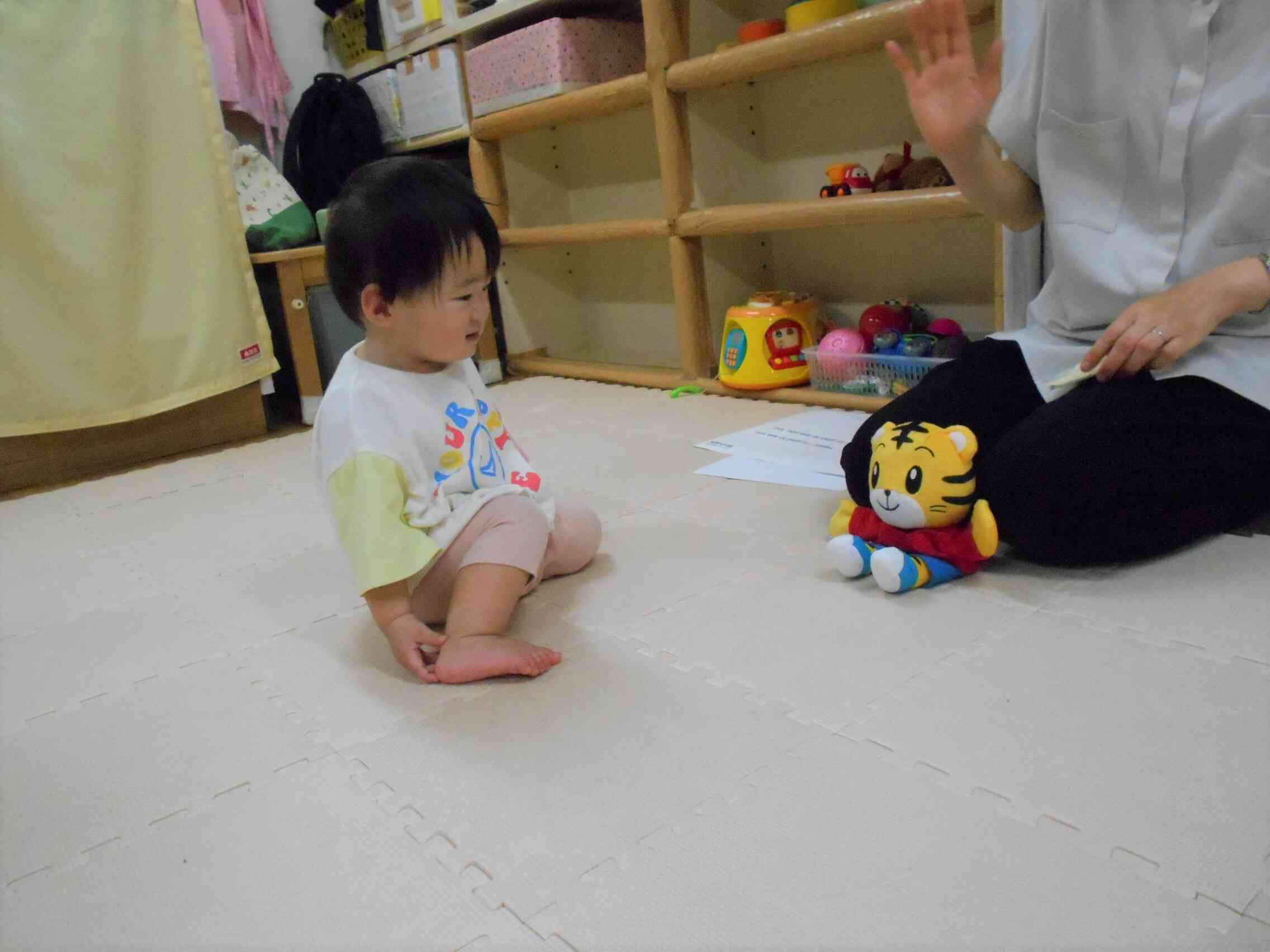 うさぎ組（0歳児）さんの様子