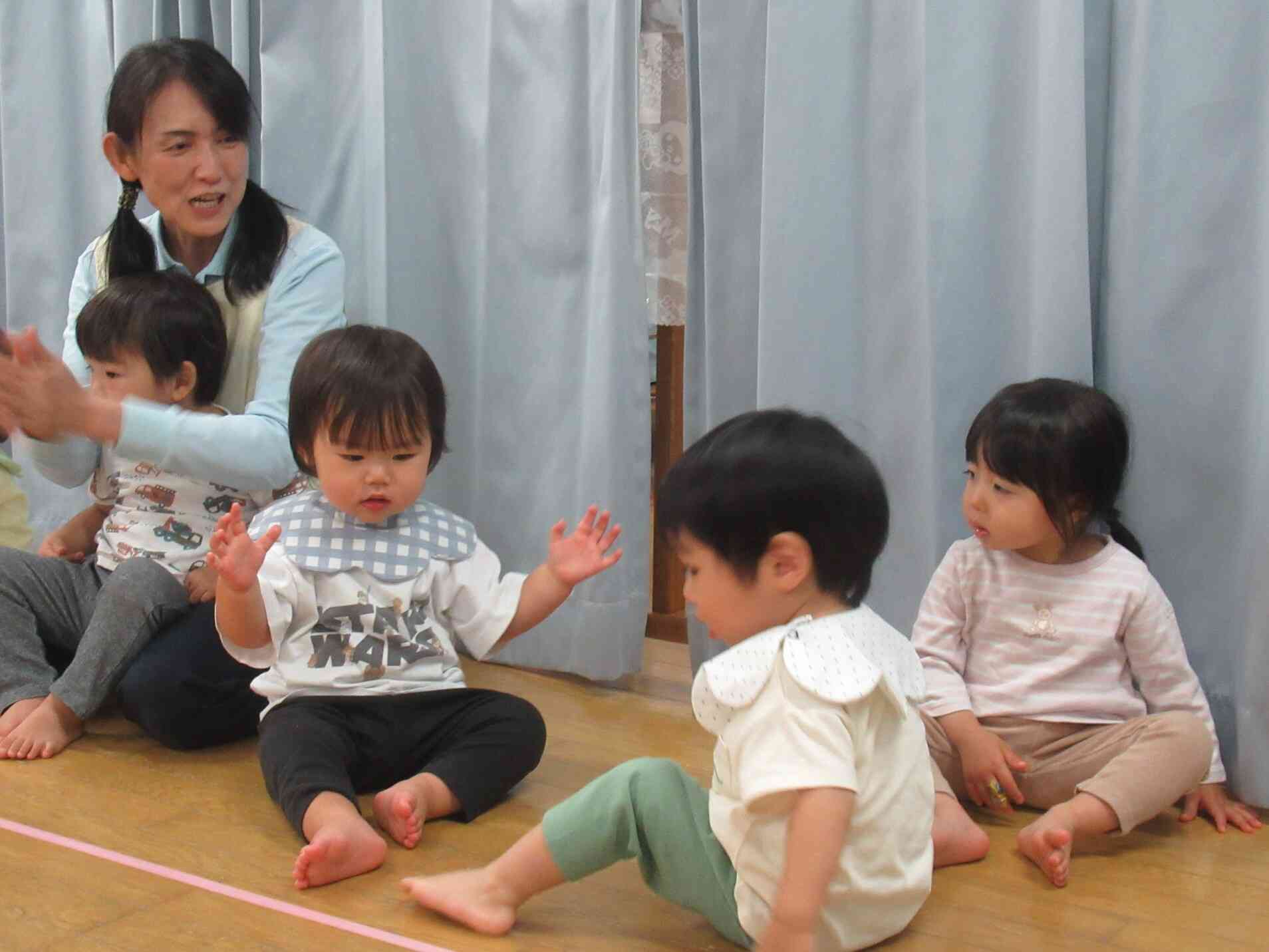 ぱんだ組（1歳児）さん様子
