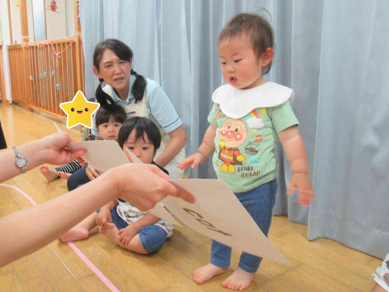 ぱんだ組(1歳児)さんの様子
