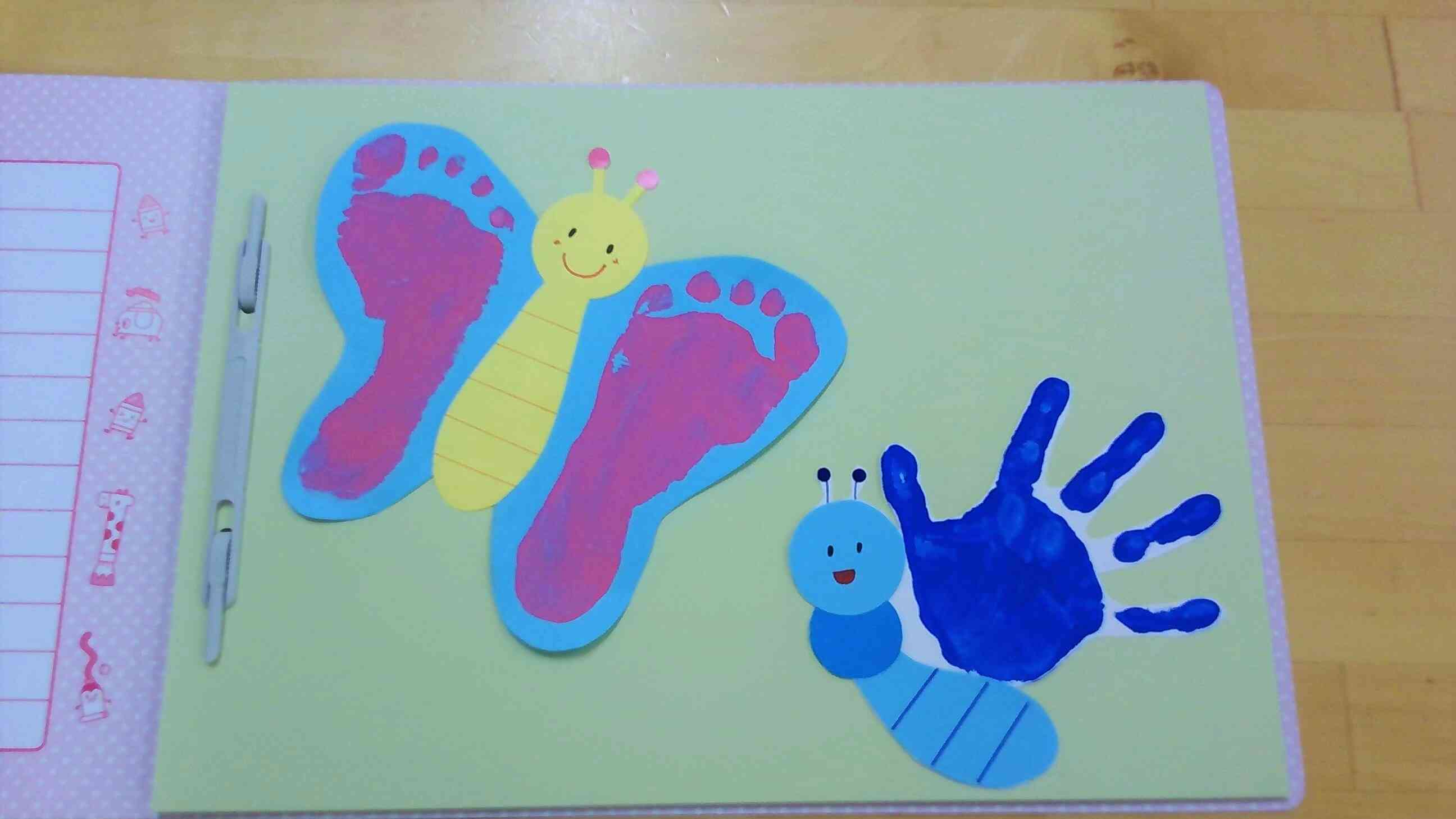 きりん組(2歳児)さんの4月の壁製作