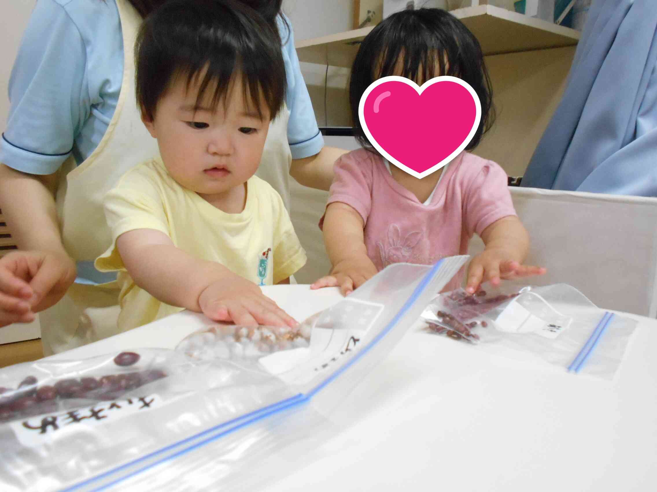 うさぎ組（0歳児）さんの様子