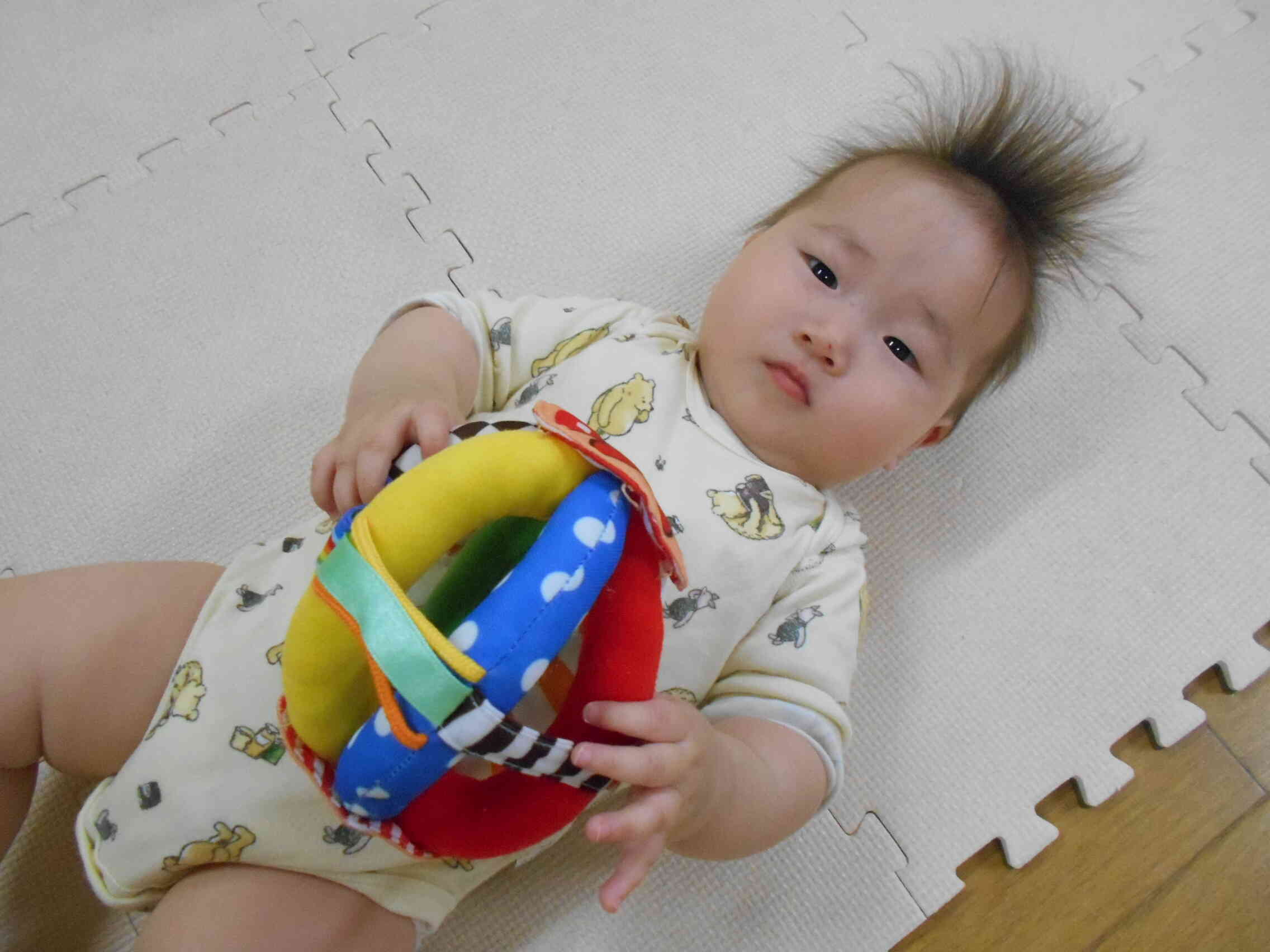 お部屋でゆっくり過ごしています♪
