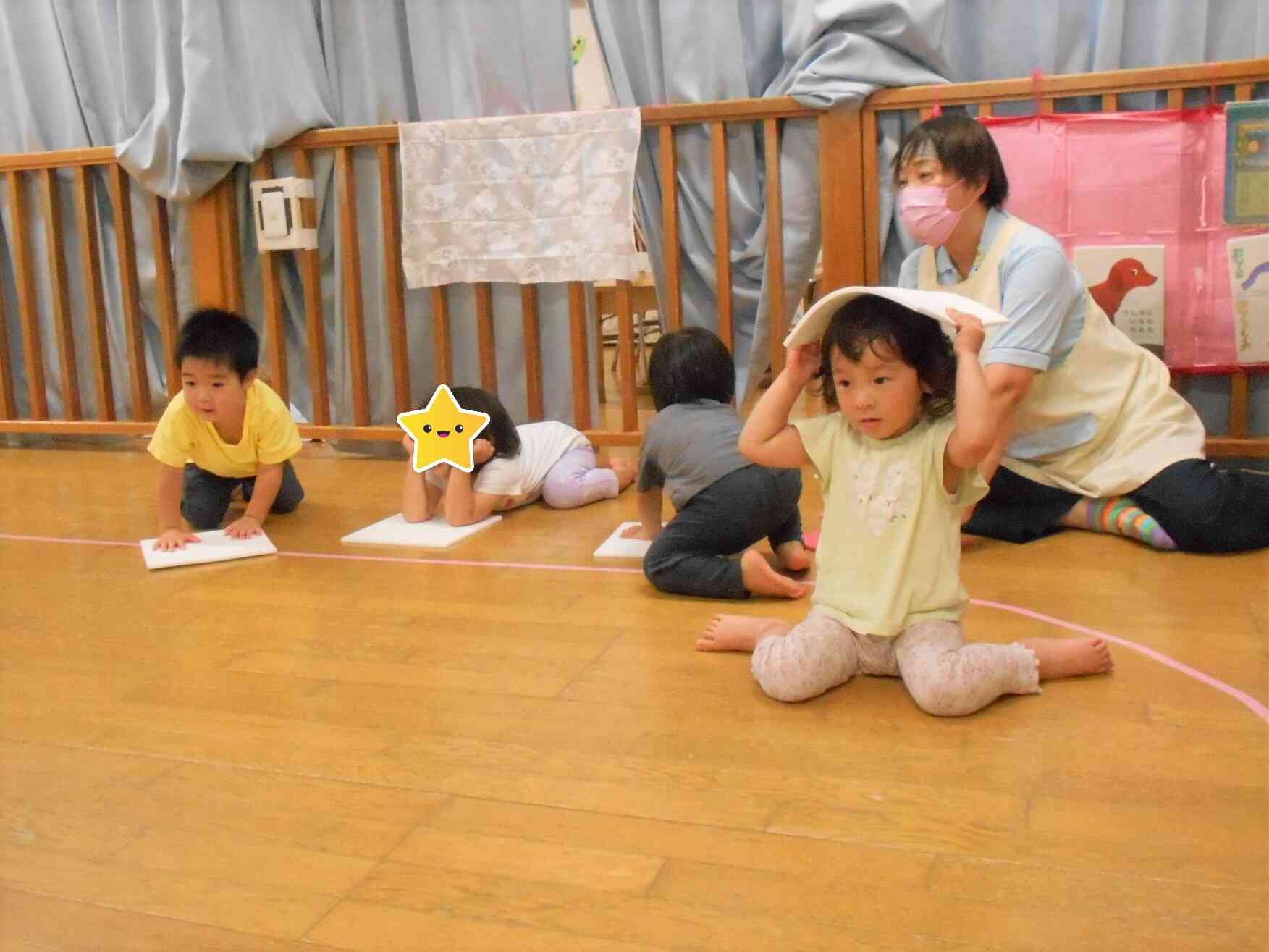 きりん組(2歳児)さんの様子