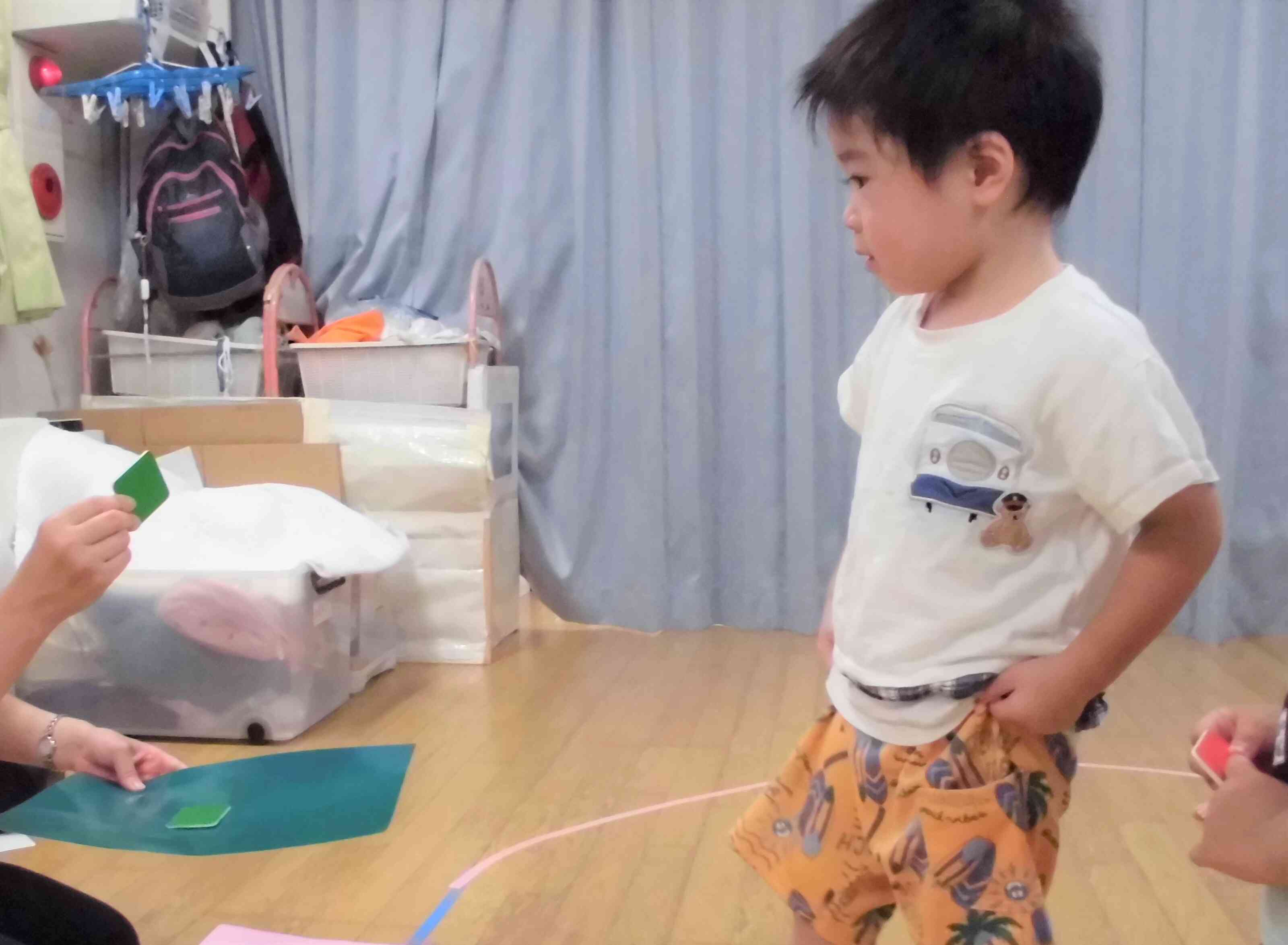 きりん組（2歳児）さんの様子