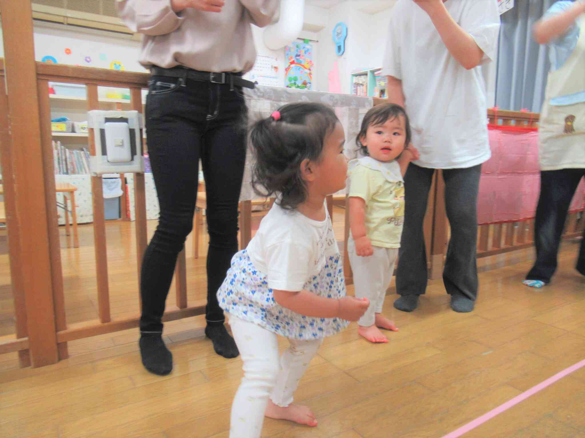 元気よくみんなでミッキー体操！