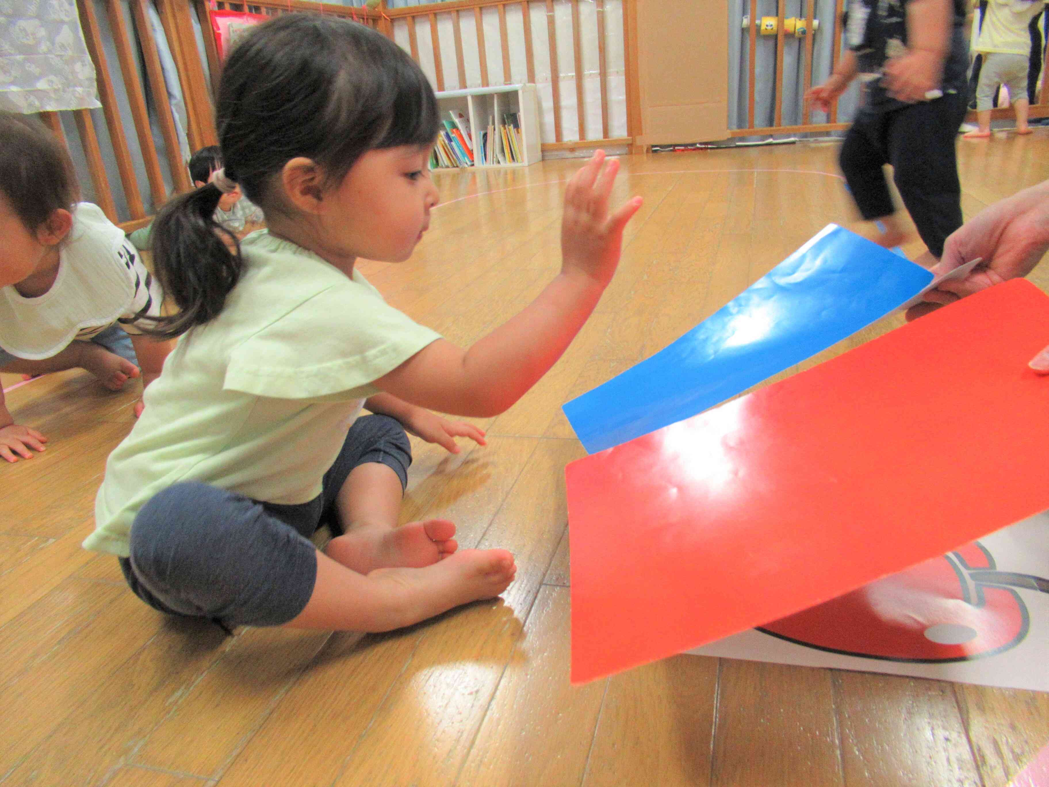 ぱんだ組（1歳児）さんの様子