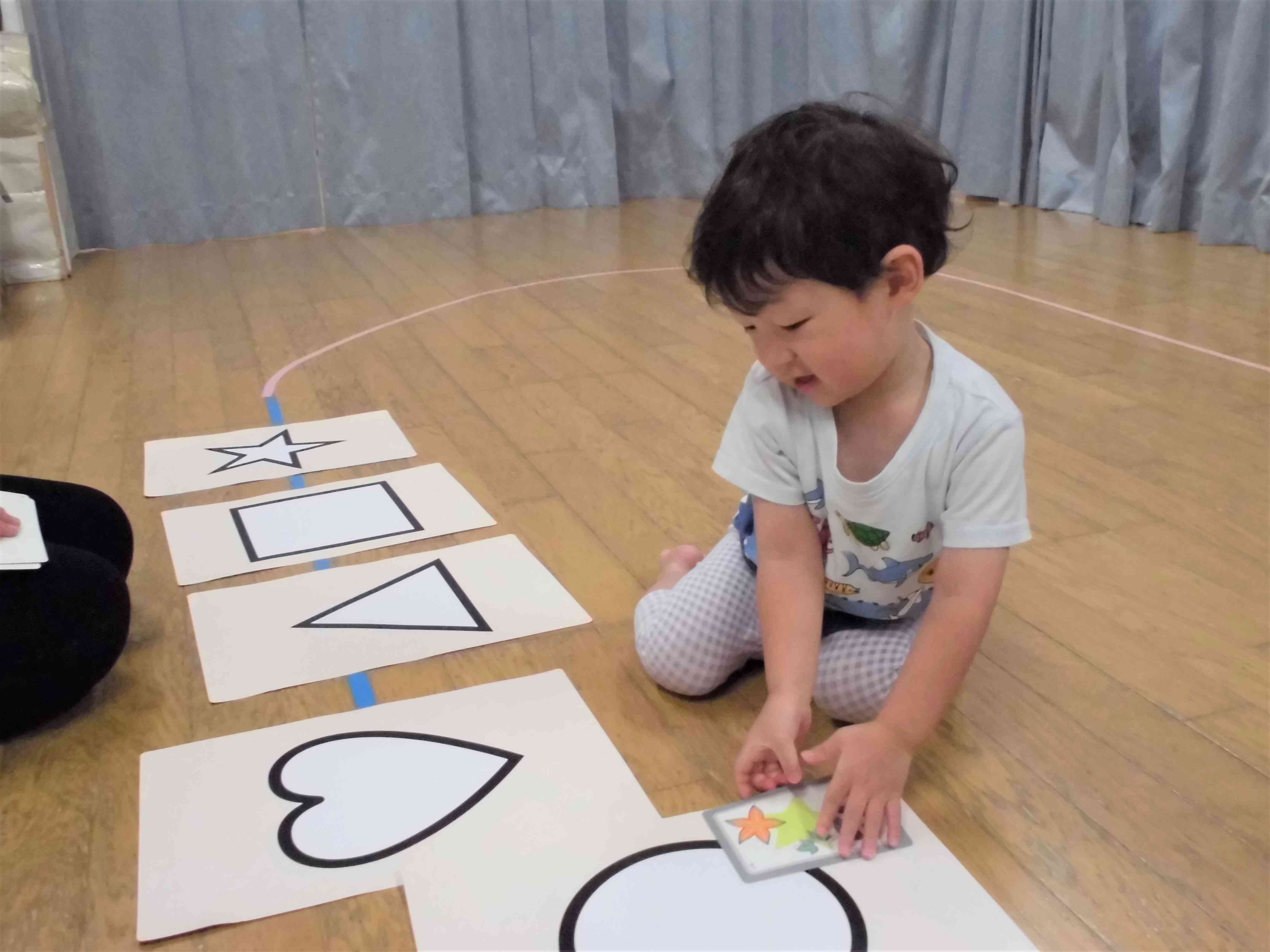 きりん組(2歳児)さんの様子