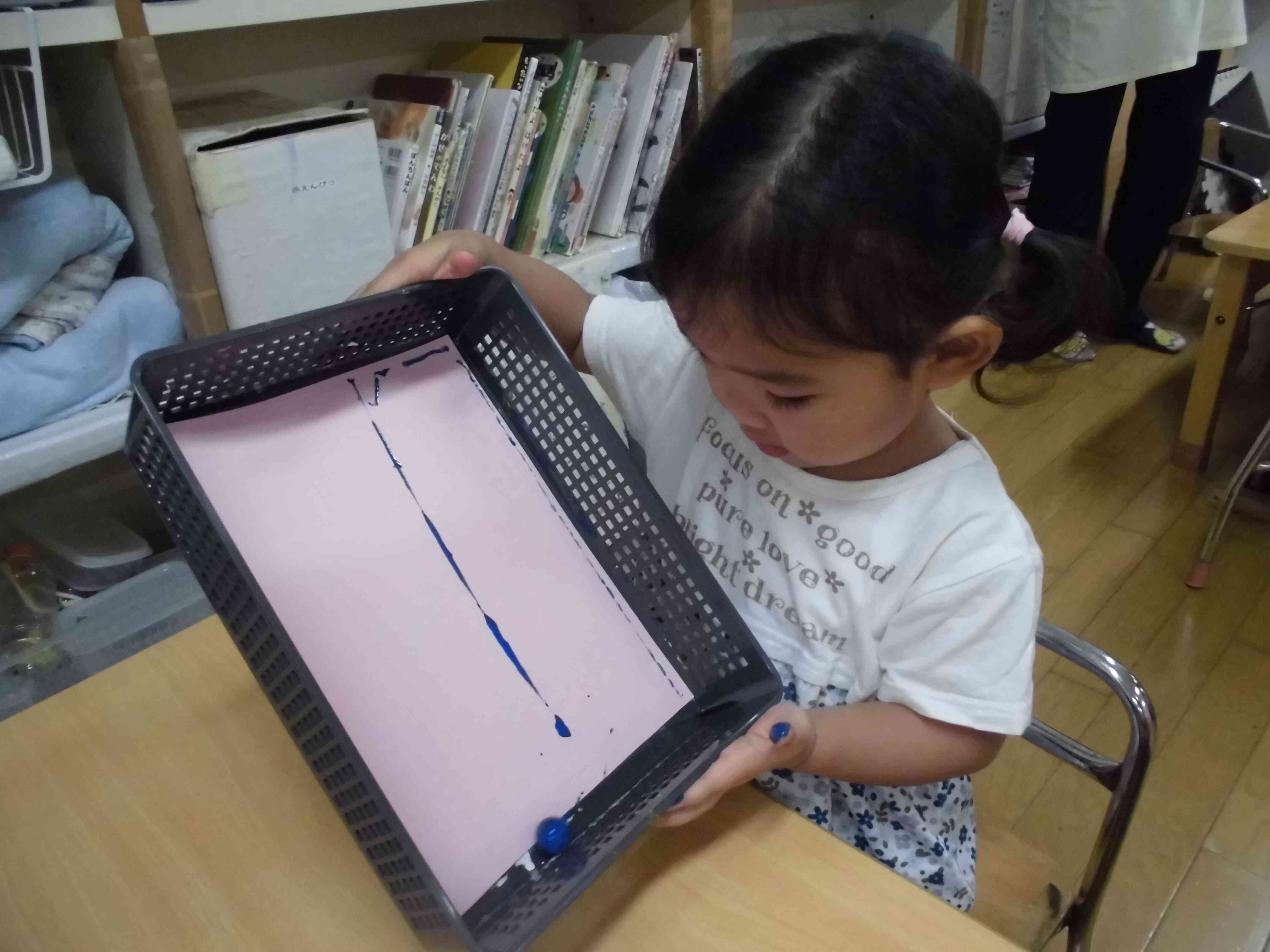 8/20　きりん組（2歳児）の8月の製作