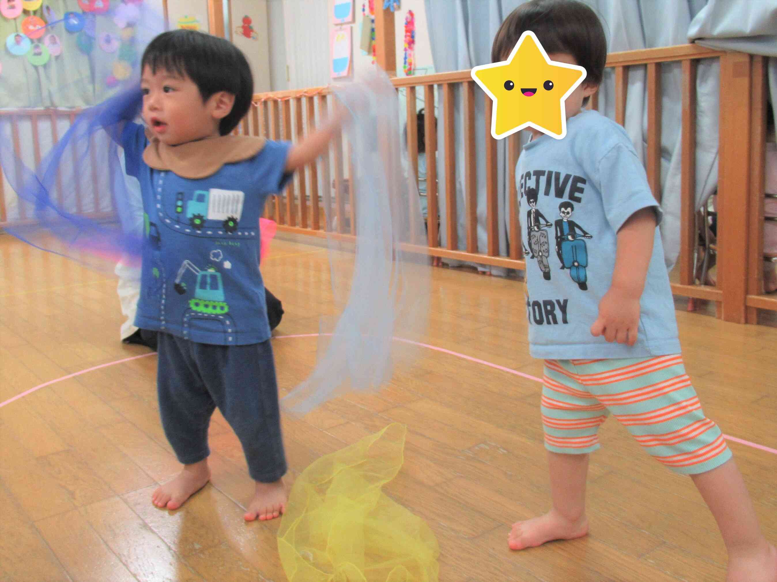 ぱんだ組（1歳児）さんの様子