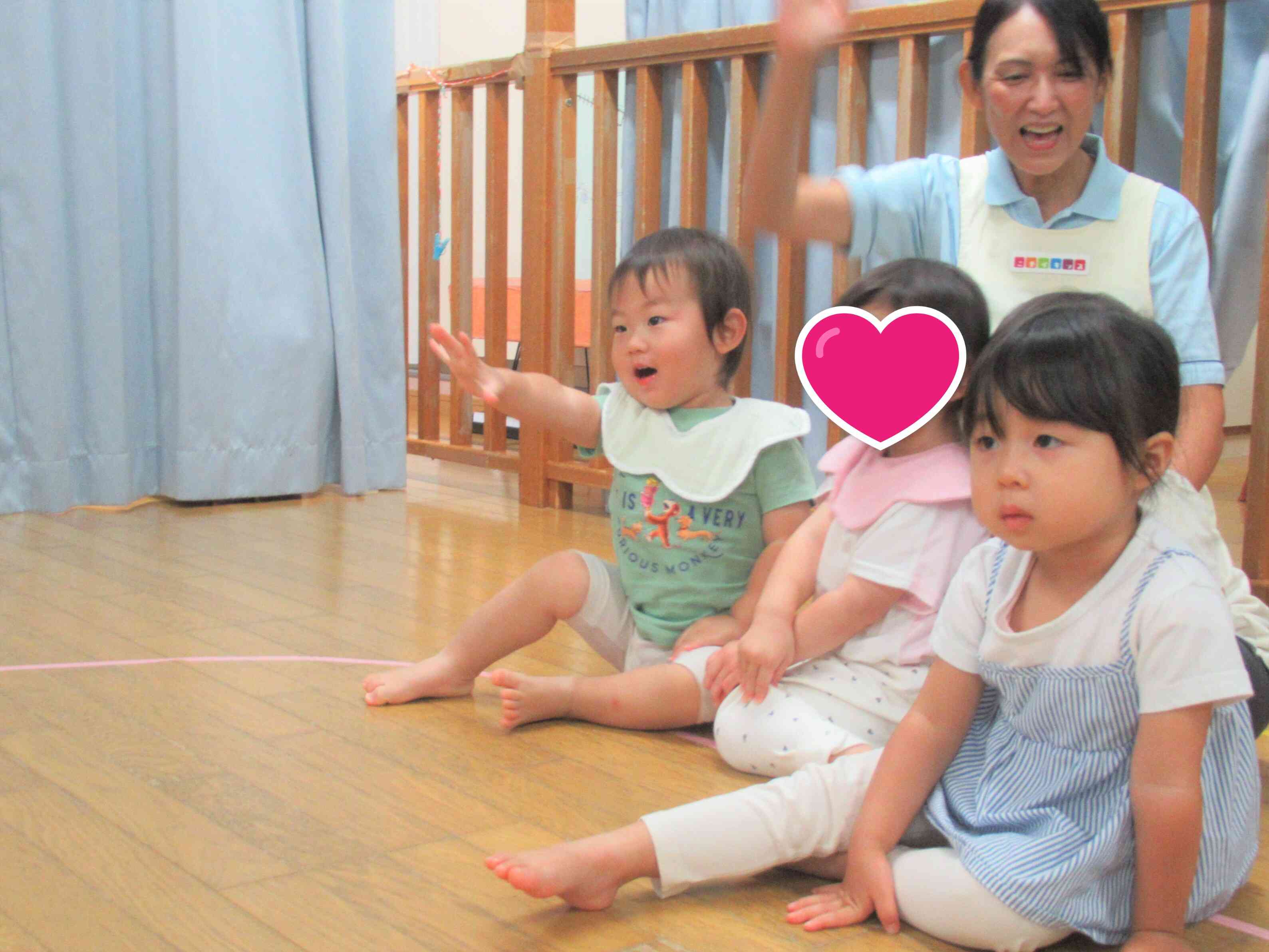 ぱんだ組（1歳児）さんの様子