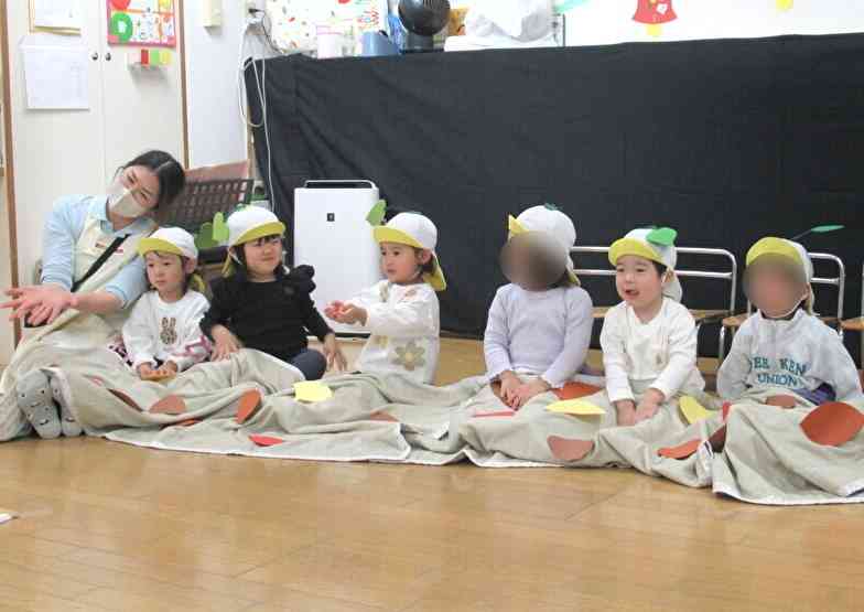 きりん組（2歳児）さんの様子