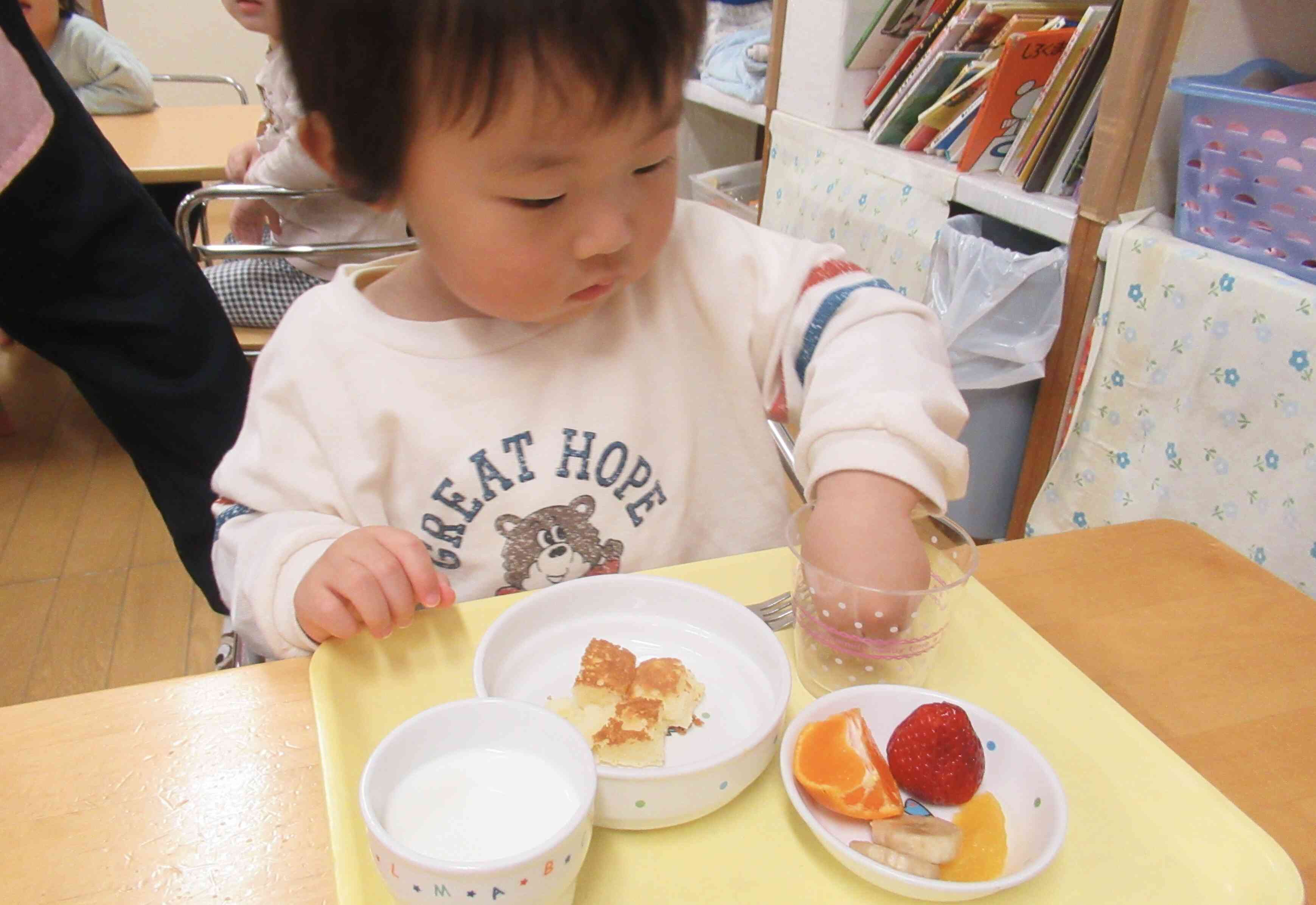 ぱんだ組（1歳児）さんの様子