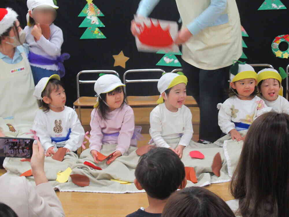 きりん組（2歳児）さんの『おいもさん』
