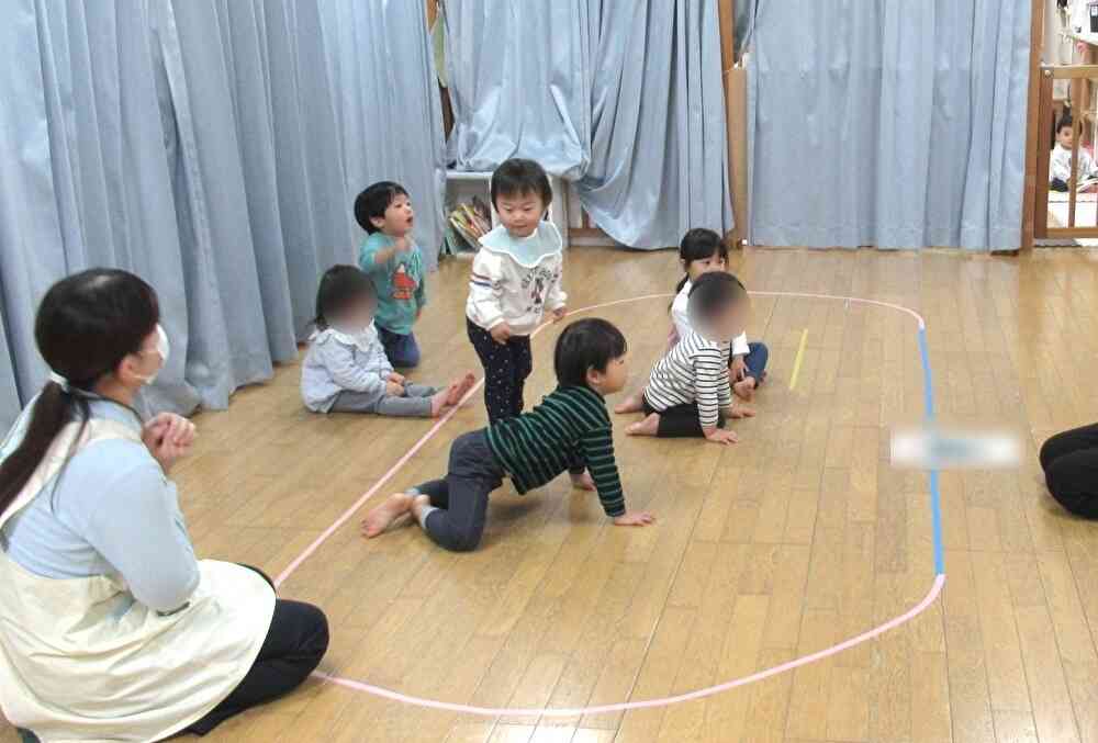 ぱんだ組（1歳児）さんの様子