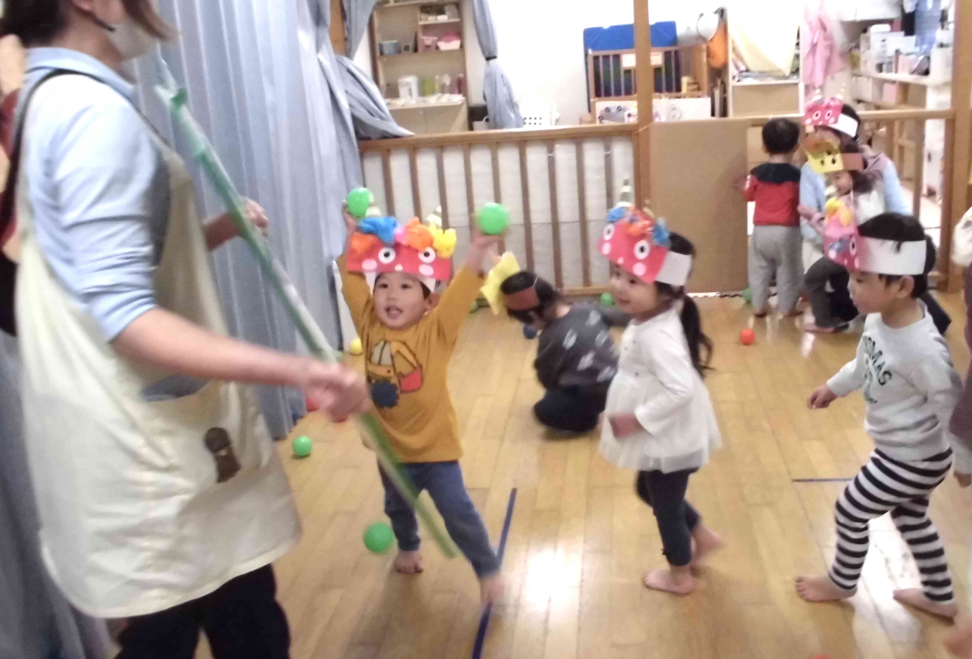 移動式キャラクターパネルに大興奮！