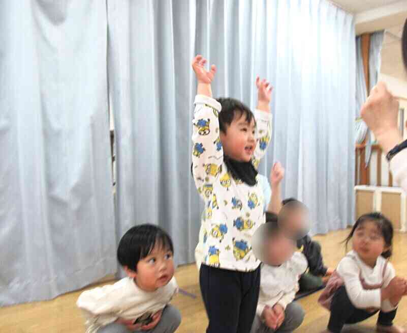 ぱんだ組（1歳児）さんの様子