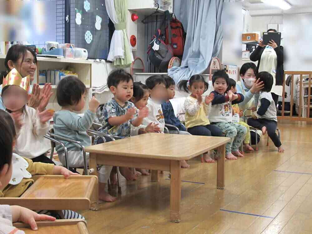 最後は拍手で終わりました！