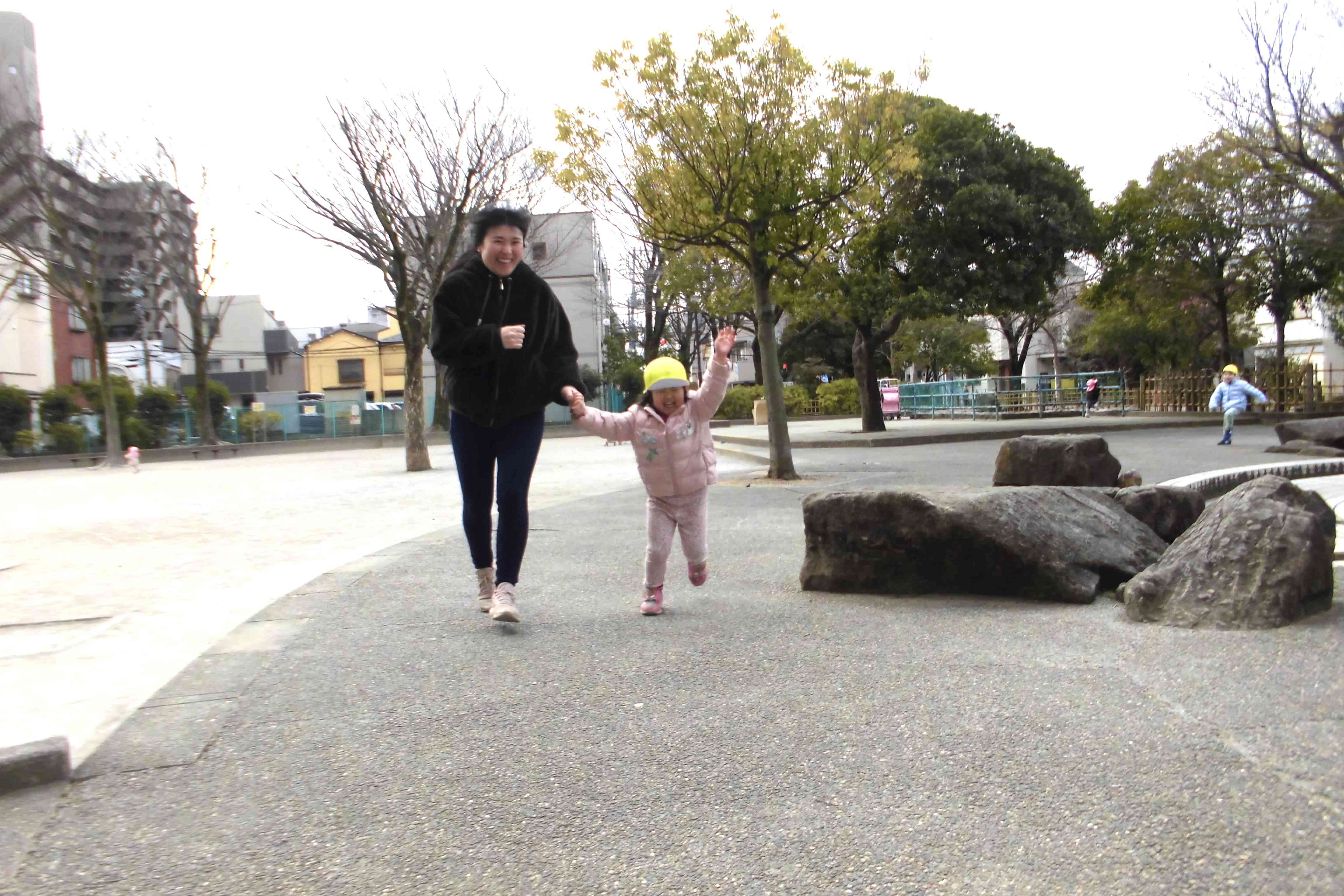 1/28 梅田亀田公園で遊びました！