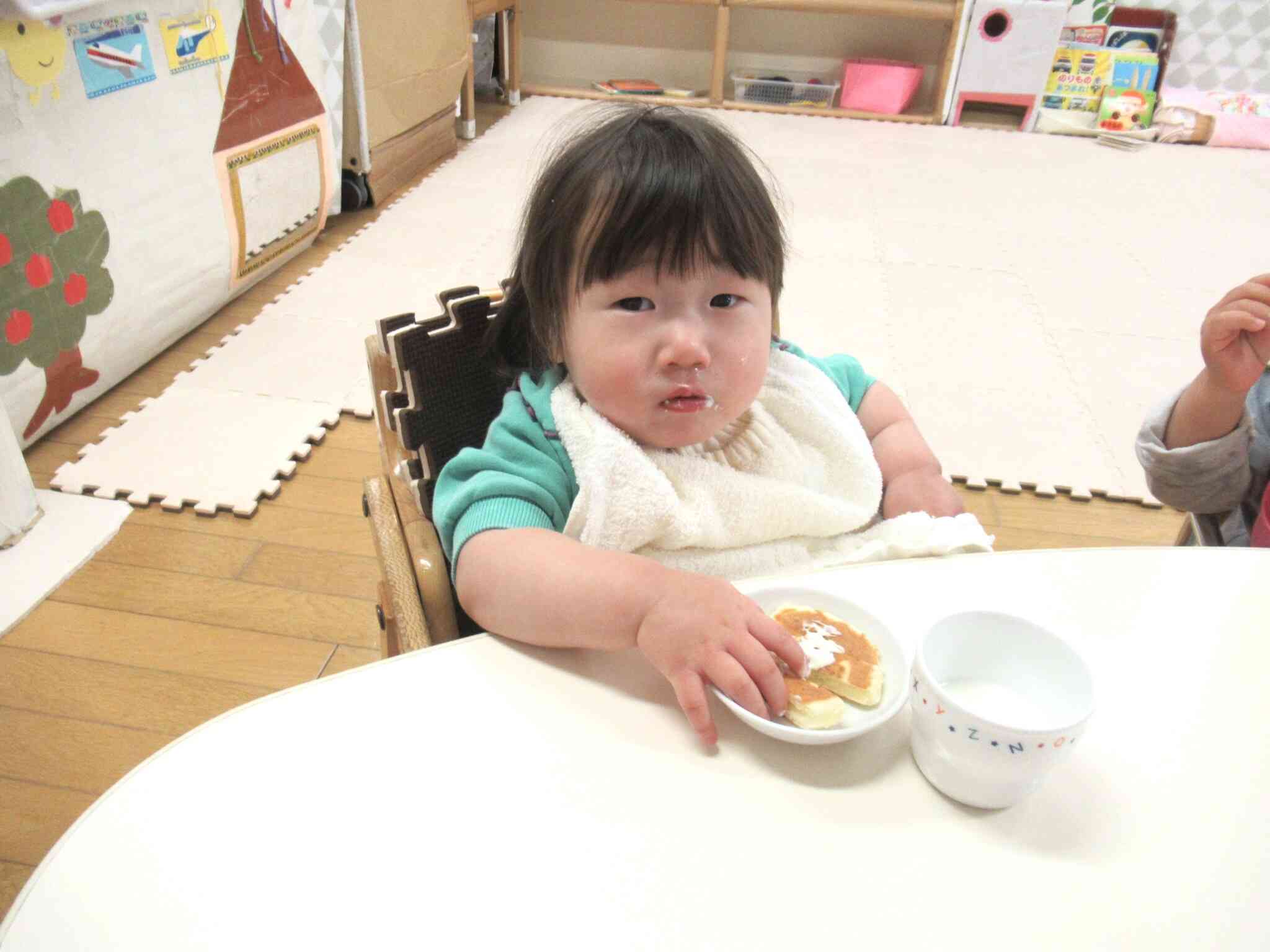 おやつの時間はバターも美味しくいただきました!