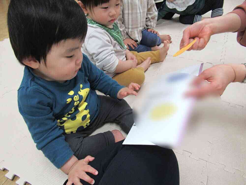 この卵の色はどっちかな？英語での質問に答えられるかな？